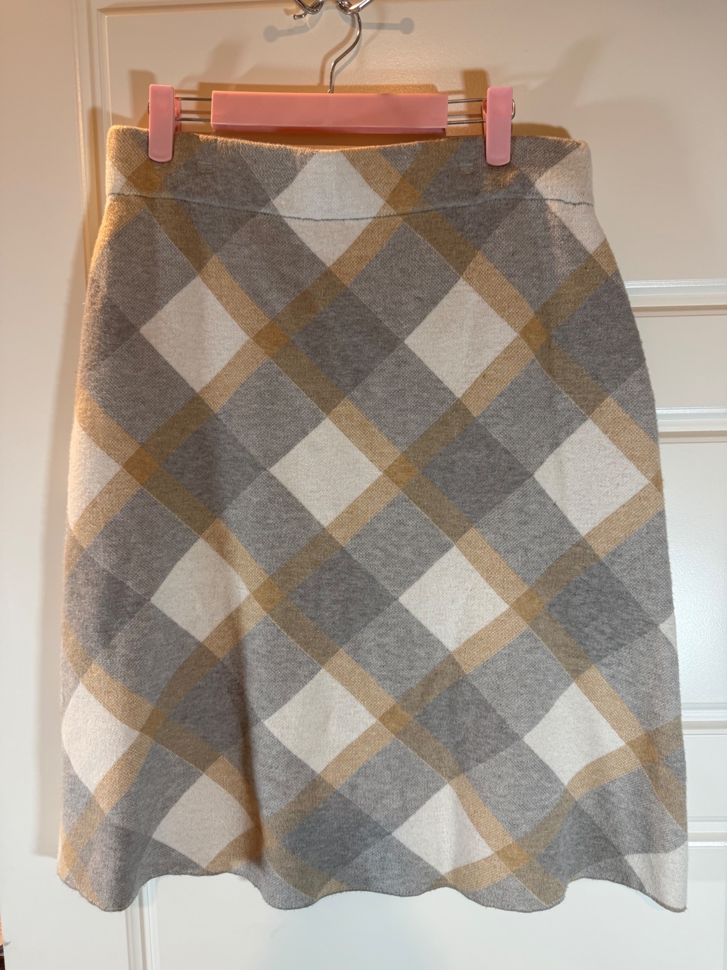 Liz Claiborne Plaid A-Line Skirt Size M - Image 1