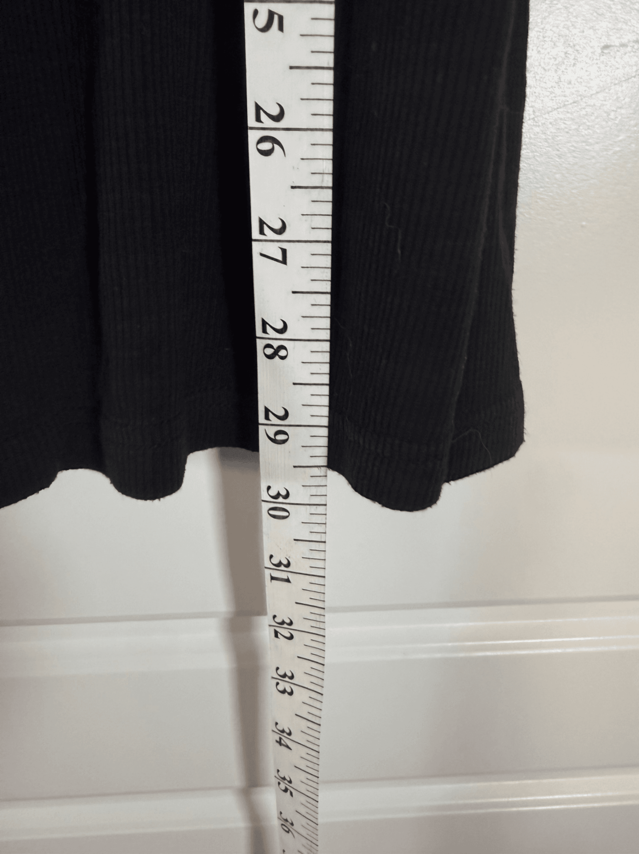 Black Button-Down Midi Skirt - Thumbnail 2