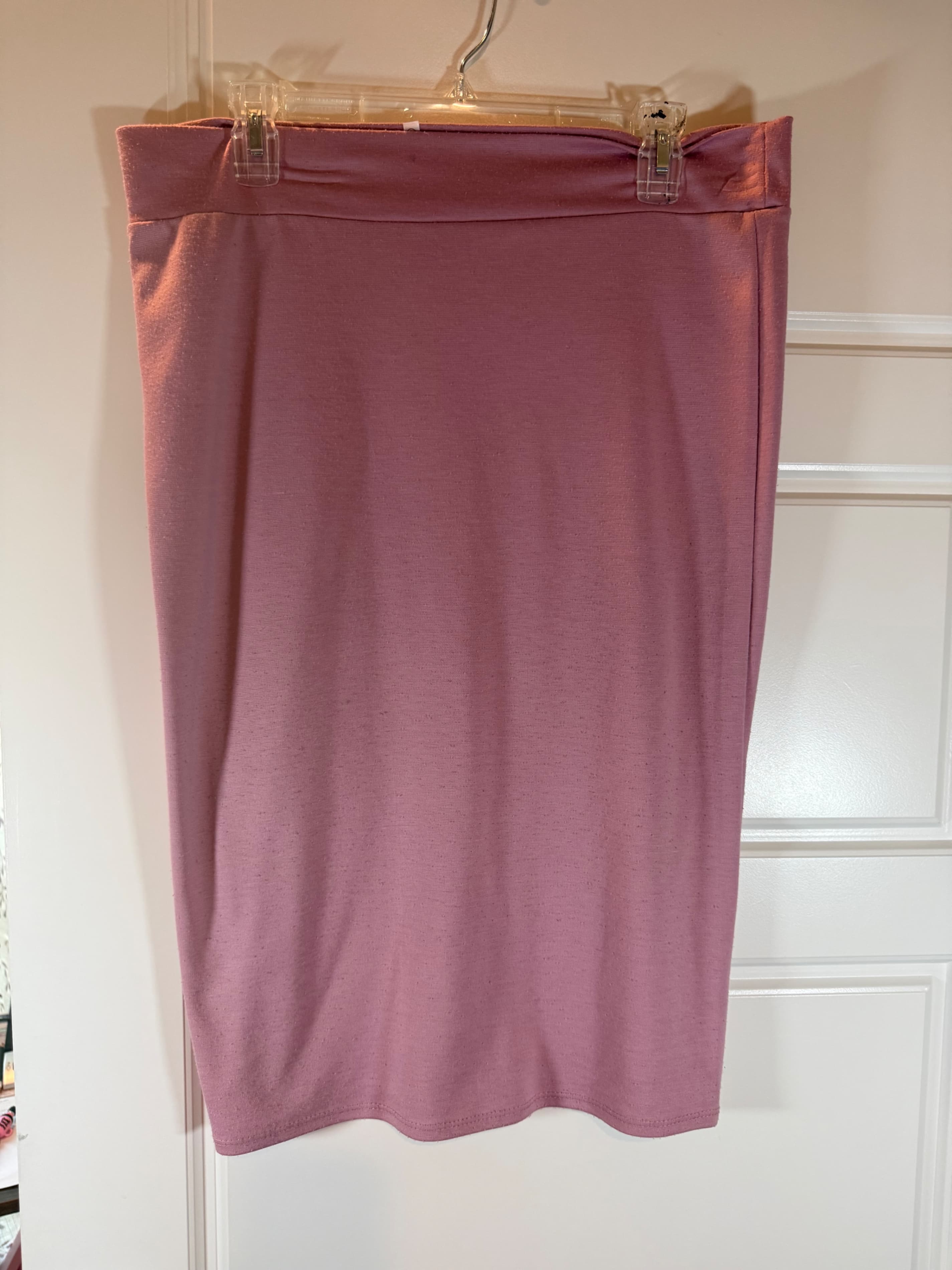 Azules Pink Pencil Skirt XL Made in USA - Image 1