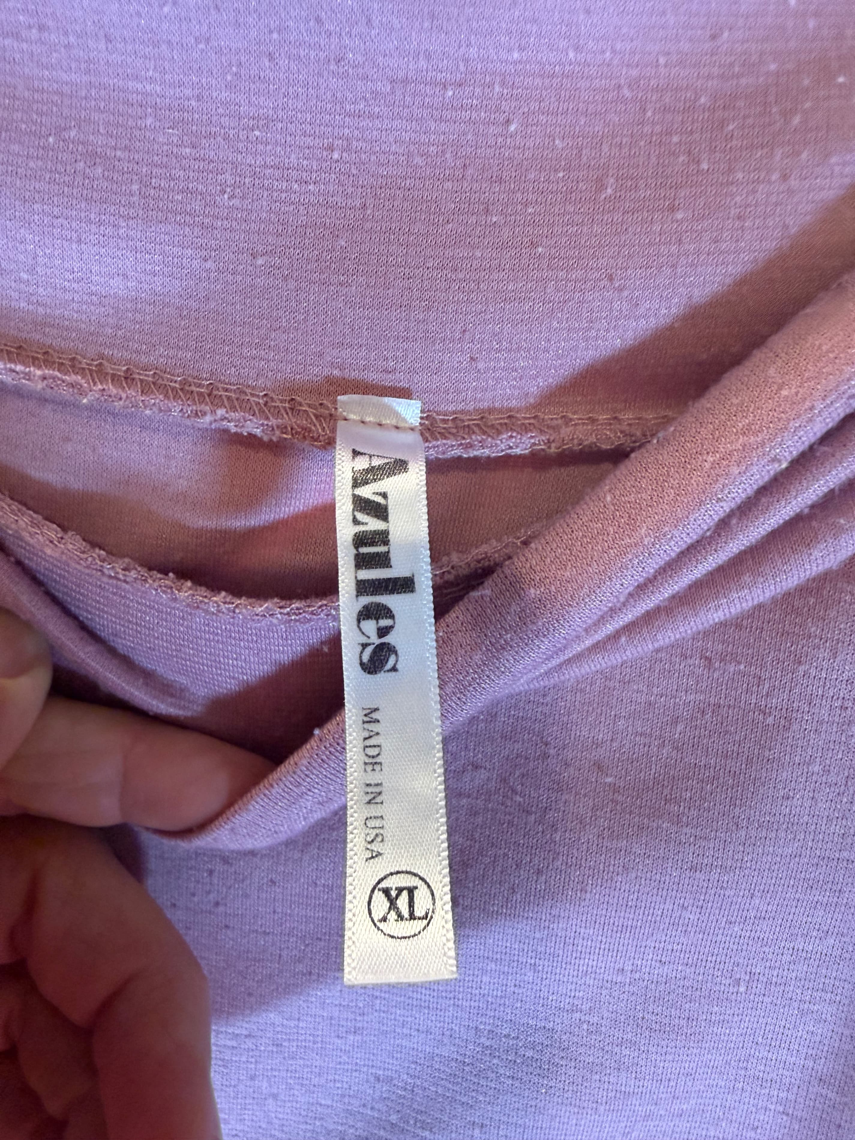 Azules Pink Pencil Skirt XL Made in USA - Thumbnail 2