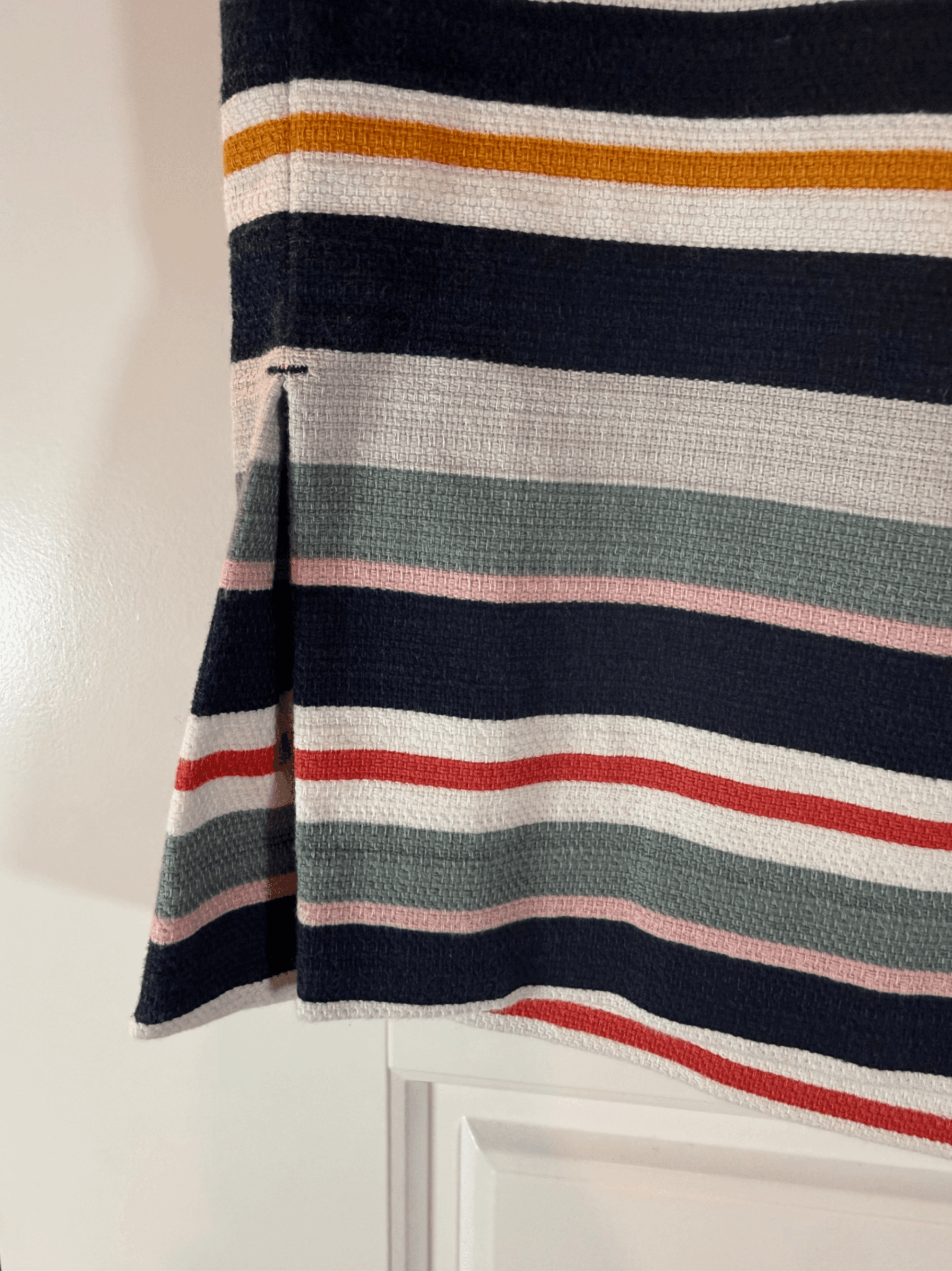 LOFT Outlet Petite Striped Skirt Size 12P - Thumbnail 3