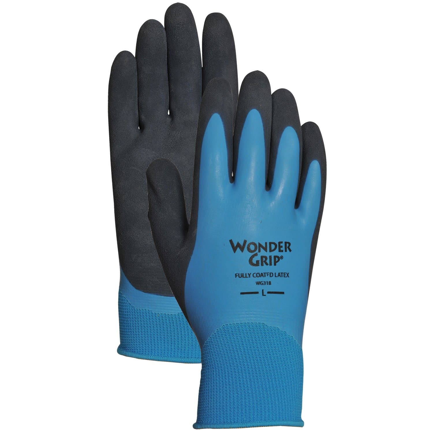 Wonder Grip WG318L Liquid-Proof Double-Coated/Dipped Natural Latex Rubber Work G - Thumbnail 2