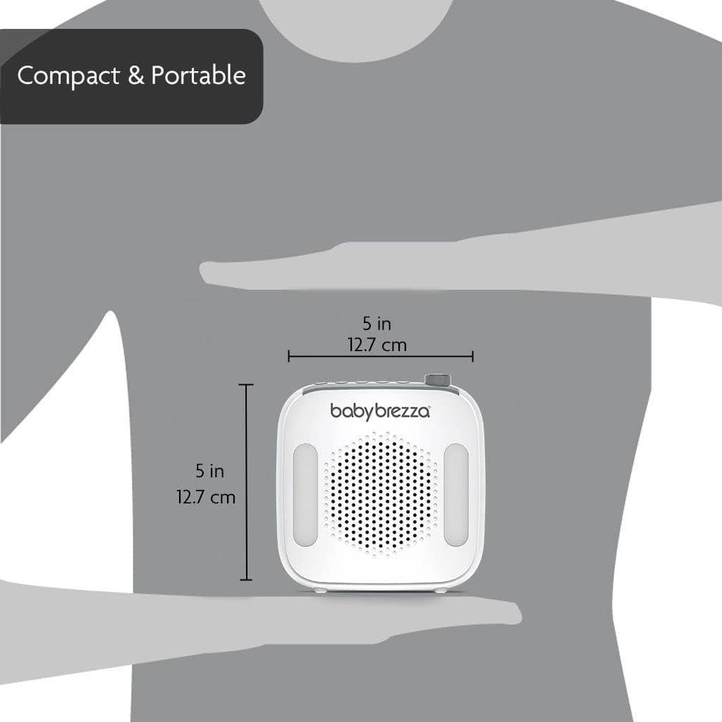 Baby Brezza Adjustable Baby Sound Machine and Night Light with 18 Sounds – Small - Thumbnail 6