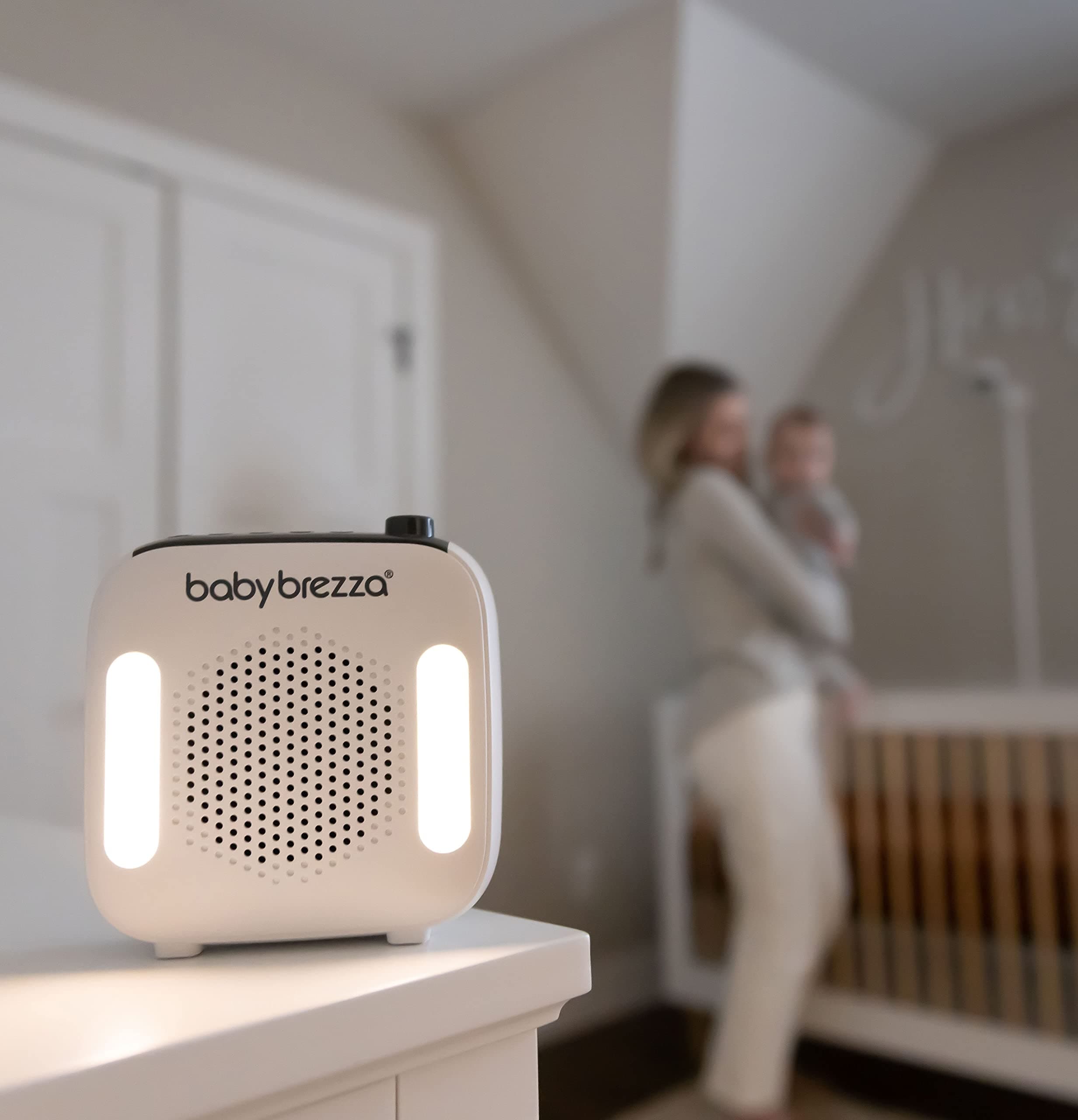 Baby Brezza Adjustable Baby Sound Machine and Night Light with 18 Sounds – Small - Thumbnail 8