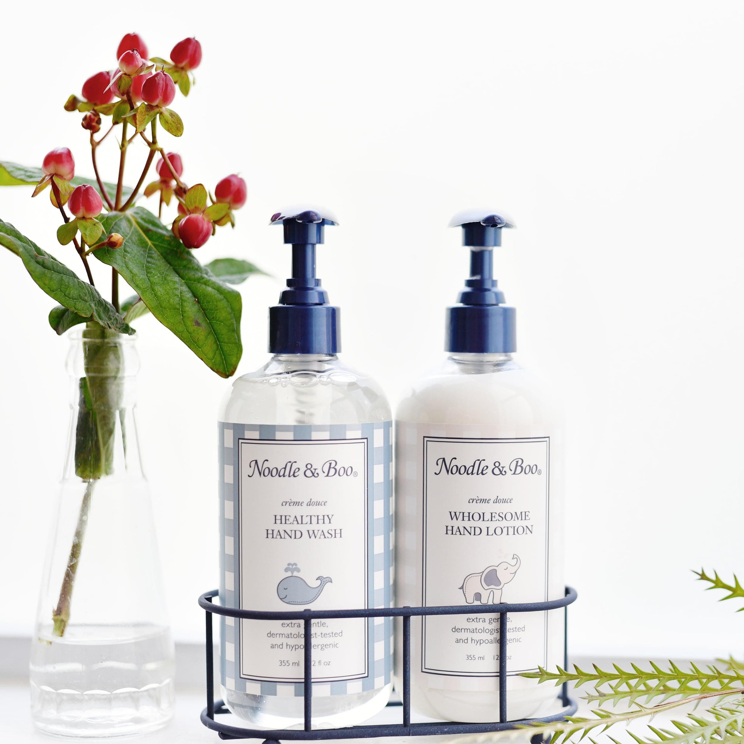 Noodle & Boo Healthy Hand Wash & Hand Lotion Caddy Gift Set - Thumbnail 4