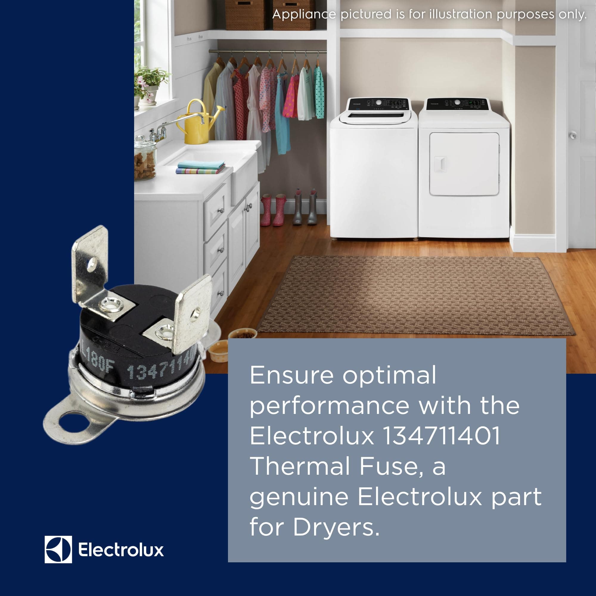 Electrolux 134711401 Thermal Fuse for Dryers - Thumbnail 4