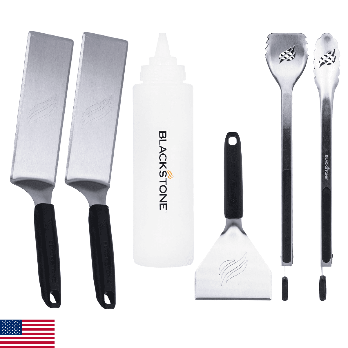 BLACKSTONE 5464 Griddle Tool Kit Outdoor Indoor Grill BBQ Utensils Cooking Acces - Image 1