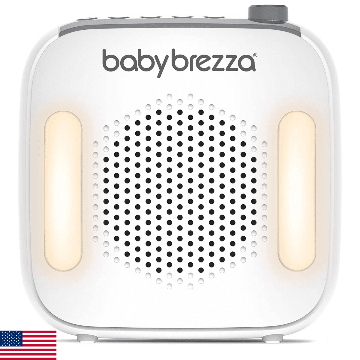 Baby Brezza Adjustable Baby Sound Machine and Night Light with 18 Sounds – Small - Image 1