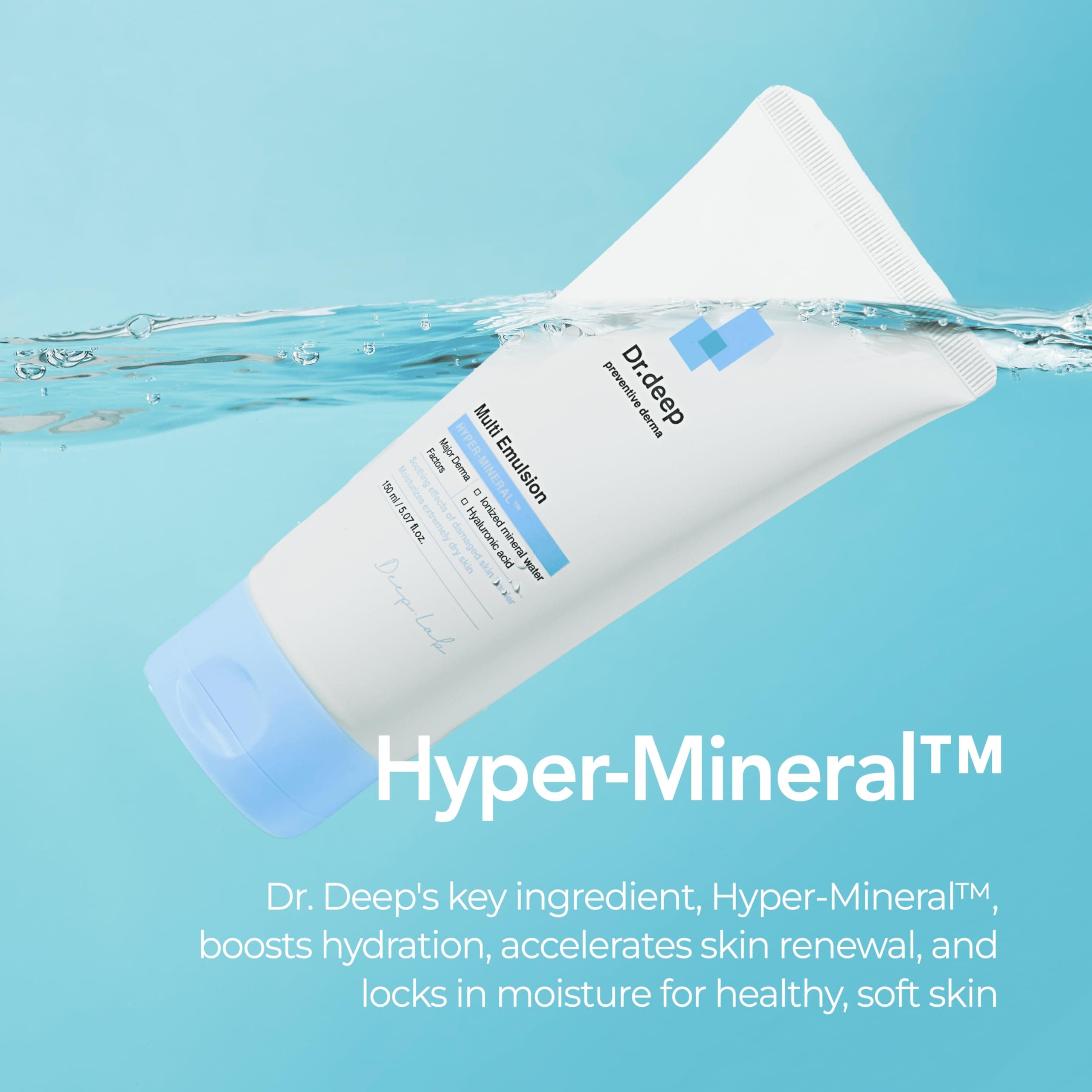Dr.Deep Multi Emulsion - Lightweight Moisturizer for Sensitive, Dry & Itchy Skin - Thumbnail 4