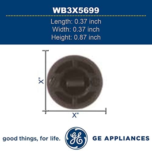 GE Appliances WB3X5699 Genuine OEM Clock Timer Knob for Ranges - Thumbnail 4