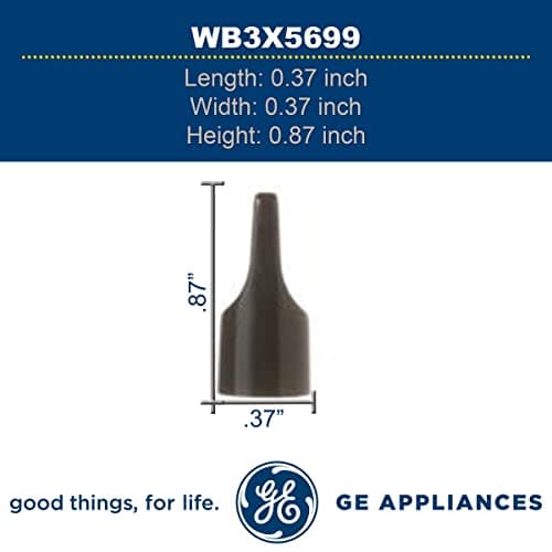 GE Appliances WB3X5699 Genuine OEM Clock Timer Knob for Ranges - Thumbnail 3