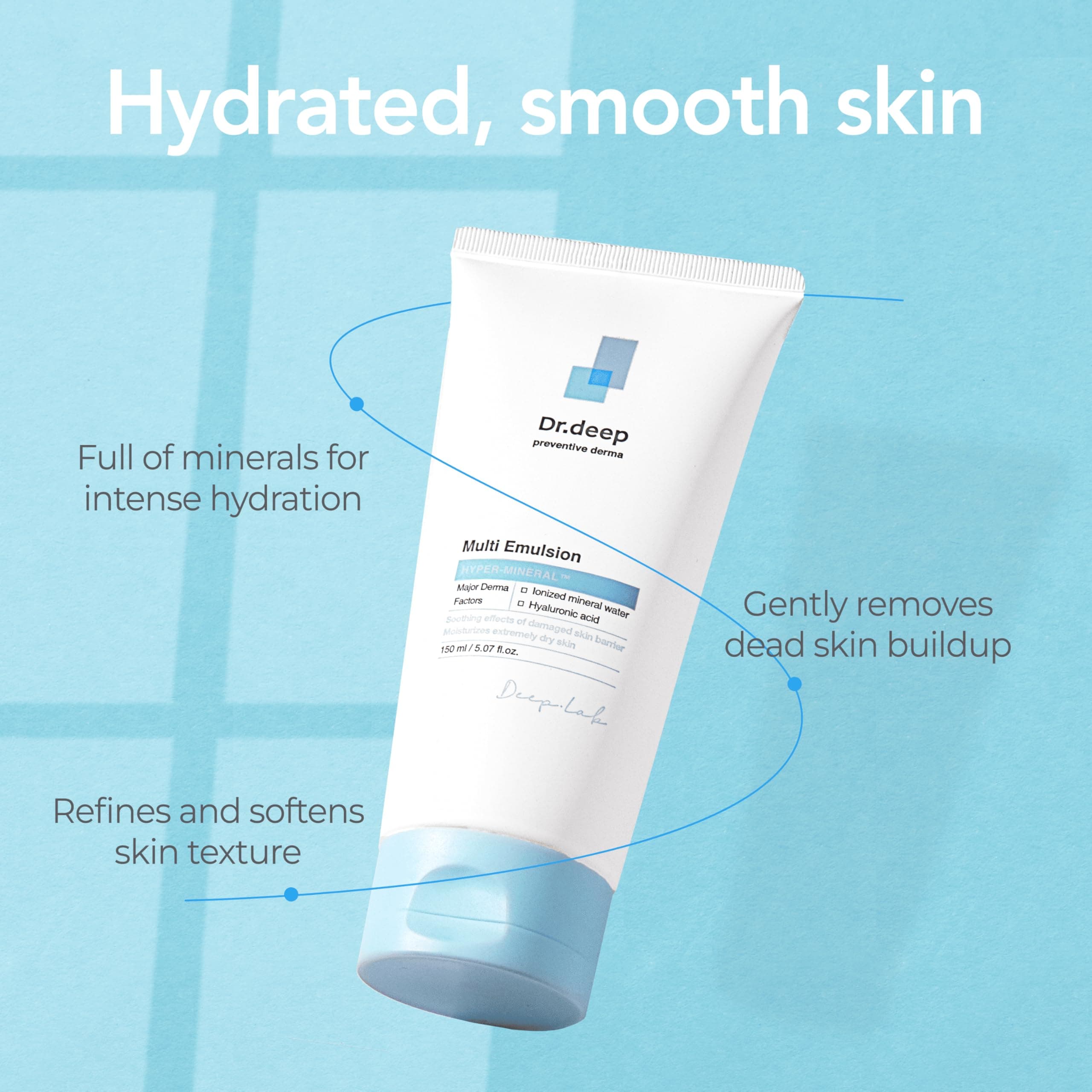 Dr.Deep Multi Emulsion - Lightweight Moisturizer for Sensitive, Dry & Itchy Skin - Thumbnail 3