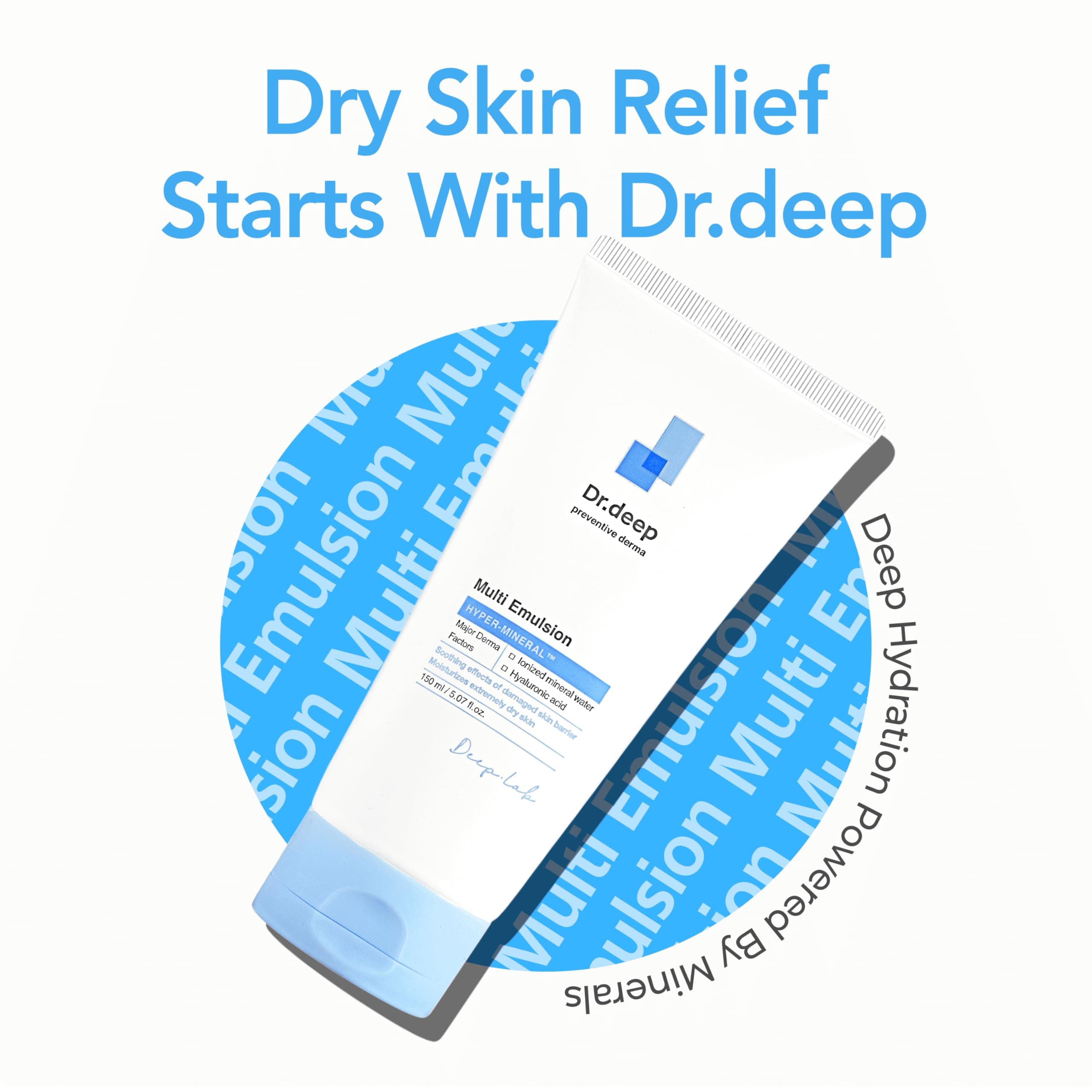 Dr.Deep Multi Emulsion - Lightweight Moisturizer for Sensitive, Dry & Itchy Skin - Thumbnail 2