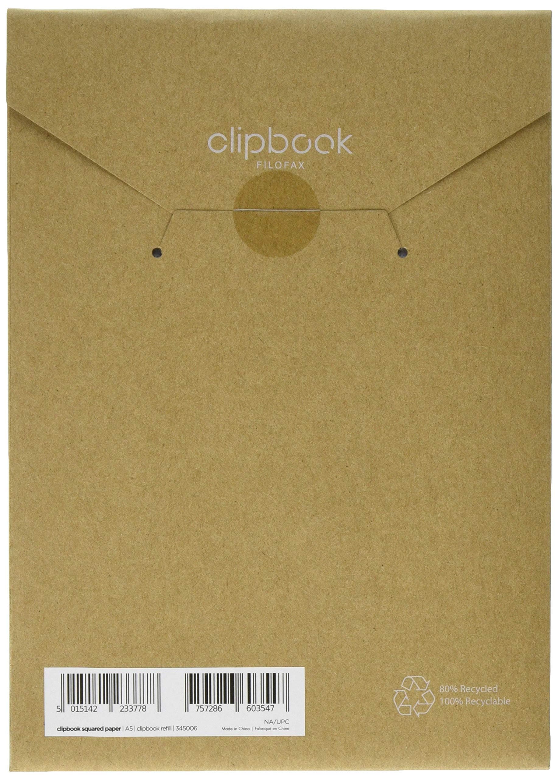 Clipbook A5 Squared Notepaper - Thumbnail 2
