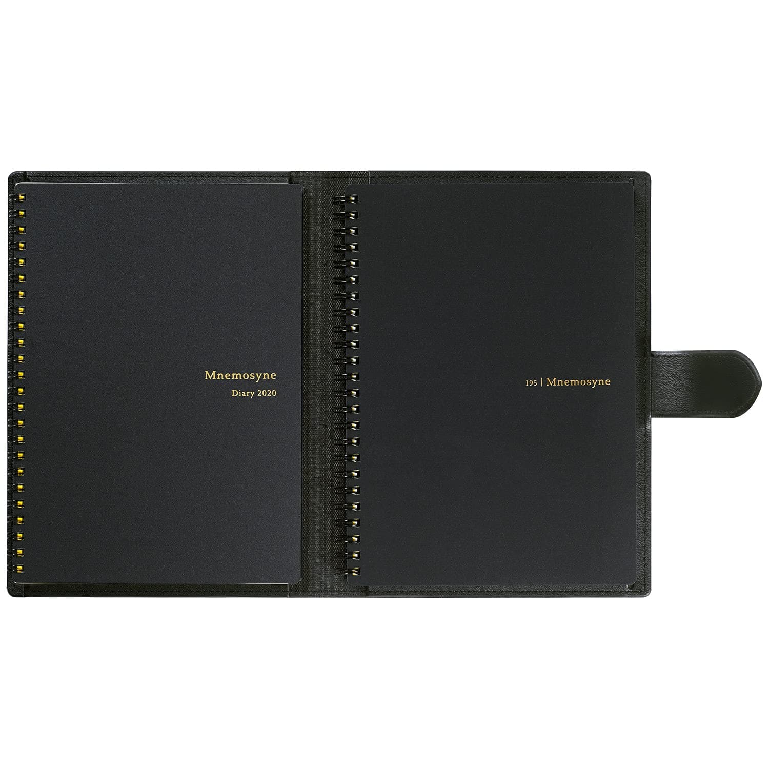 Maruman MNEMOSYNE Monthly Diary 2022 MND283-22 + Notebook N195A (7mm ruled) with - Thumbnail 3