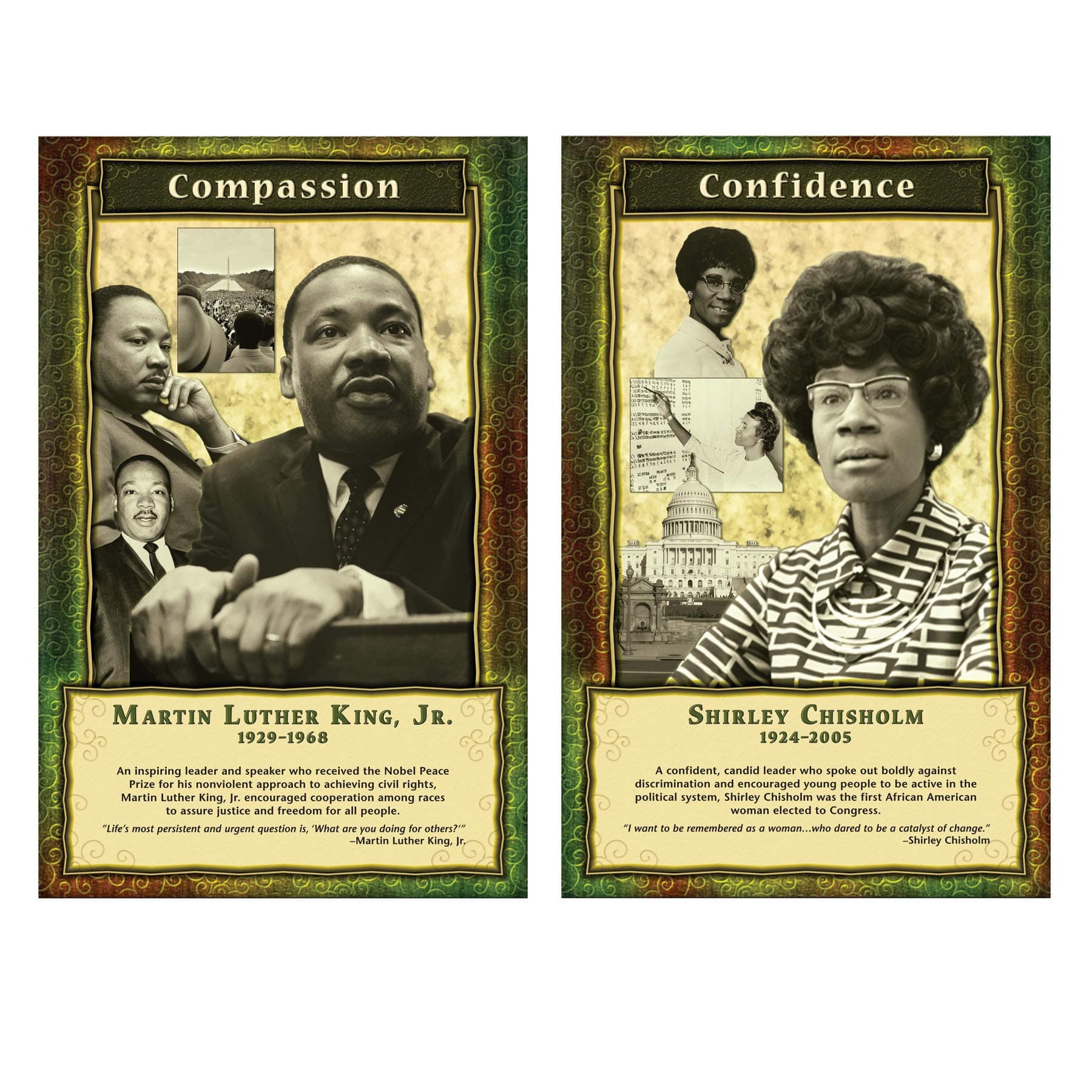 North Star Teacher Resource NST3056 Leaders and Achievers Bulletin Board Set, Se - Thumbnail 4