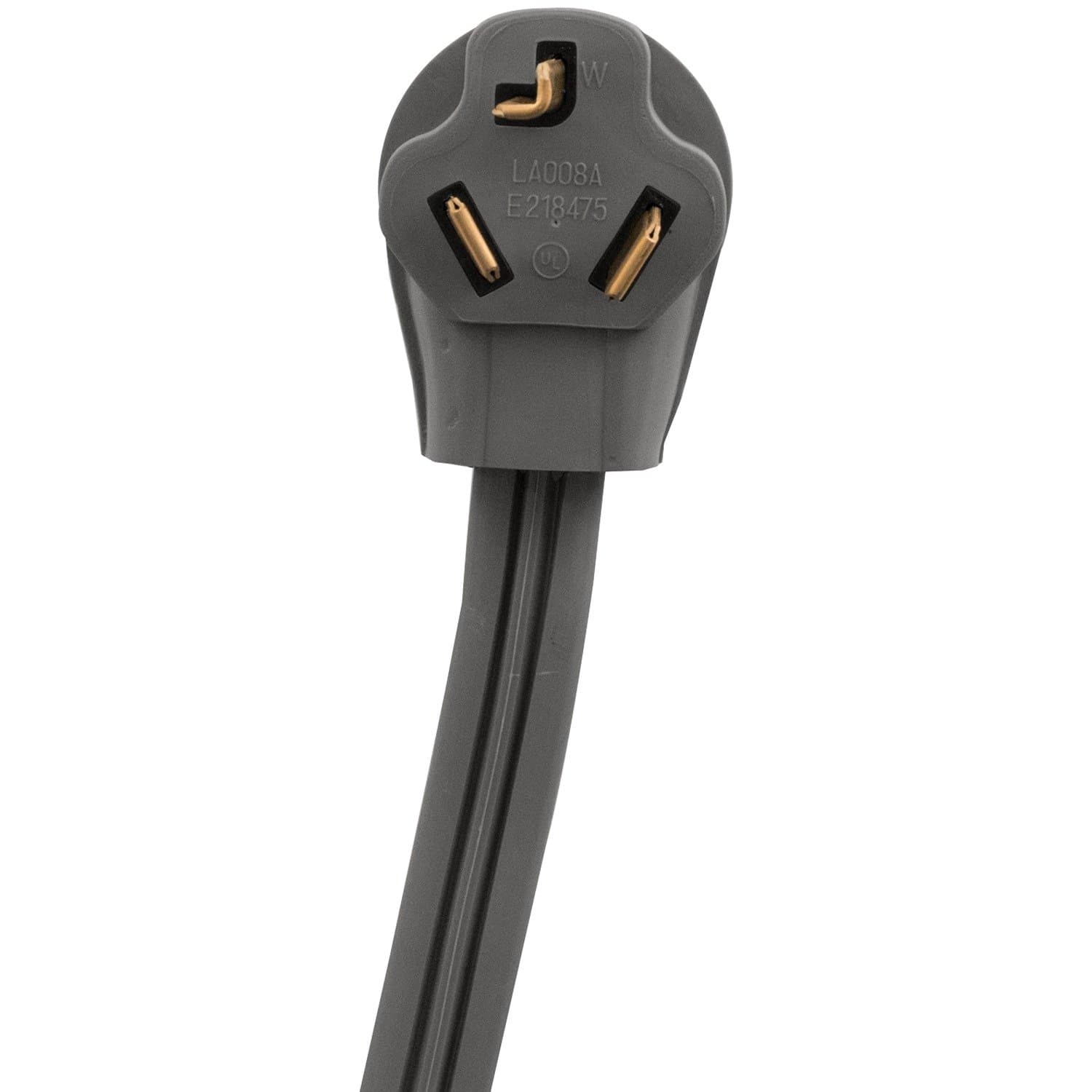 Certified Appliance Accessories 30-Amp Appliance Power Cord, 3 Prong Dryer Cord, - Thumbnail 5