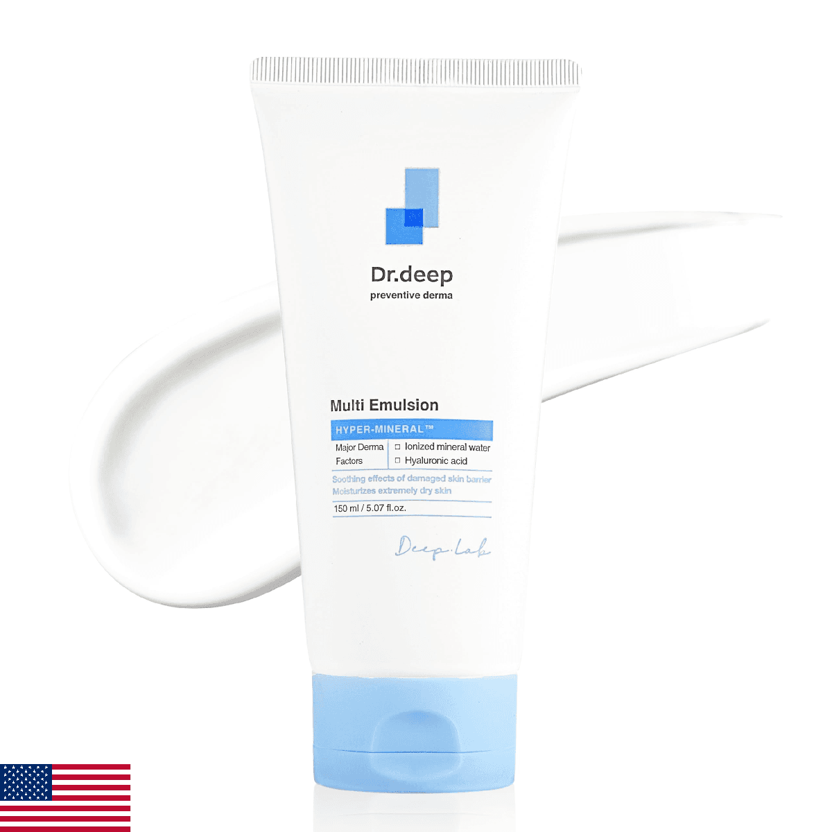 Dr.Deep Multi Emulsion - Lightweight Moisturizer for Sensitive, Dry & Itchy Skin - Image 1