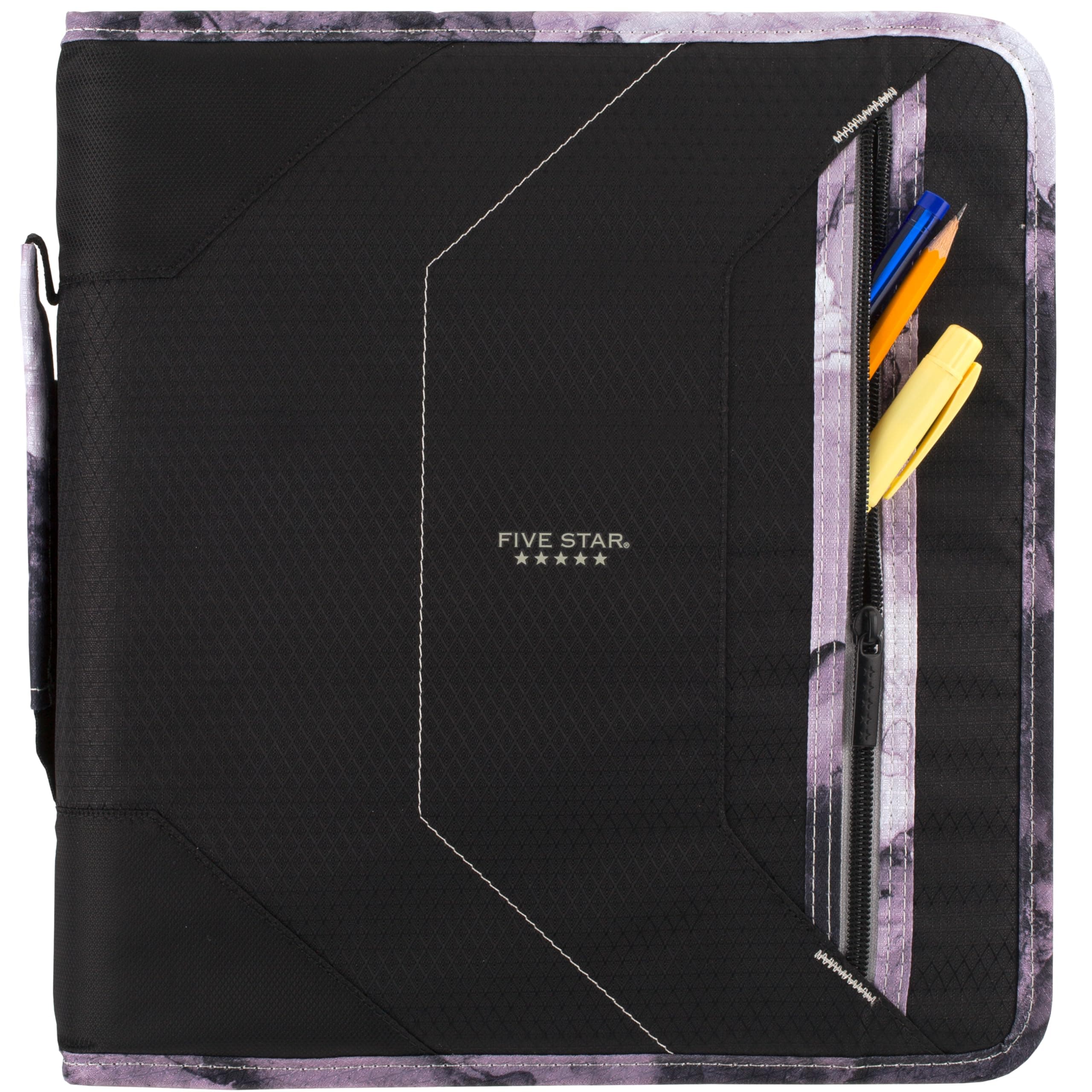 Five Star Zipper Binder, 2 Inch 3-Ring Binder for School, 530 Sheet Capacity, 3 - Thumbnail 4