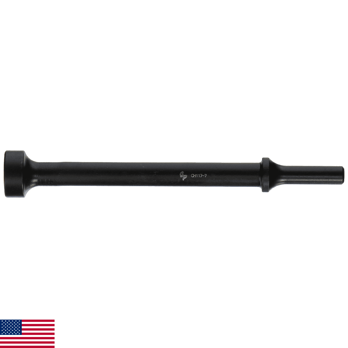 Grey Pneumatic (CH117-7) 7" Length 1" Diameter Hammer - Image 1