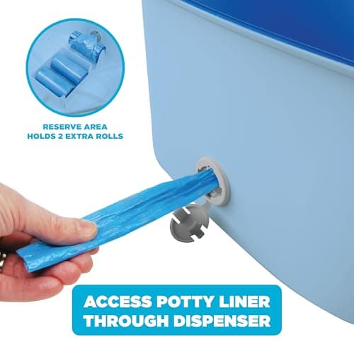 Bluey Easy Clean-Up Potty Trainer with Disposable Liners - Thumbnail 3