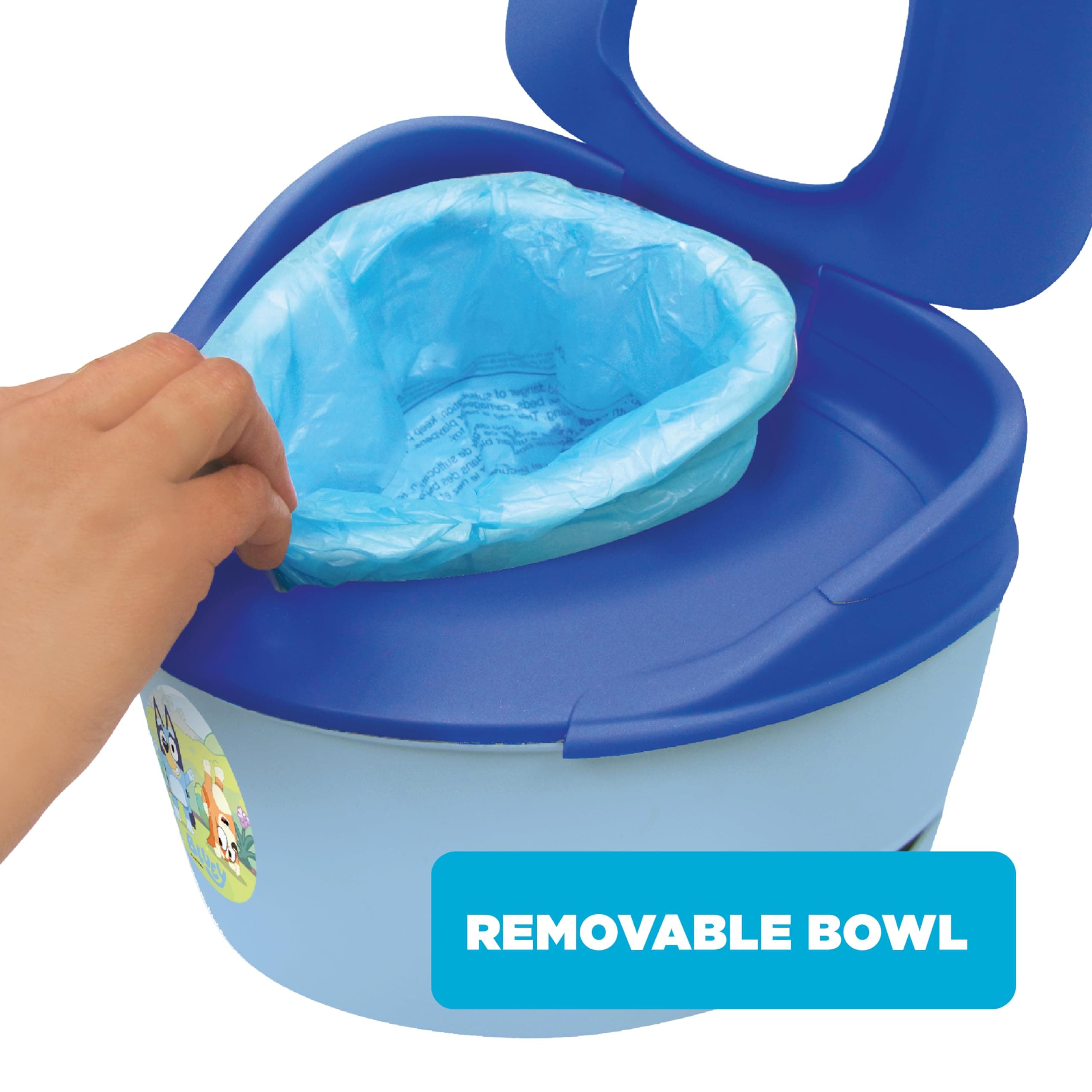 Bluey Easy Clean-Up Potty Trainer with Disposable Liners - Thumbnail 7