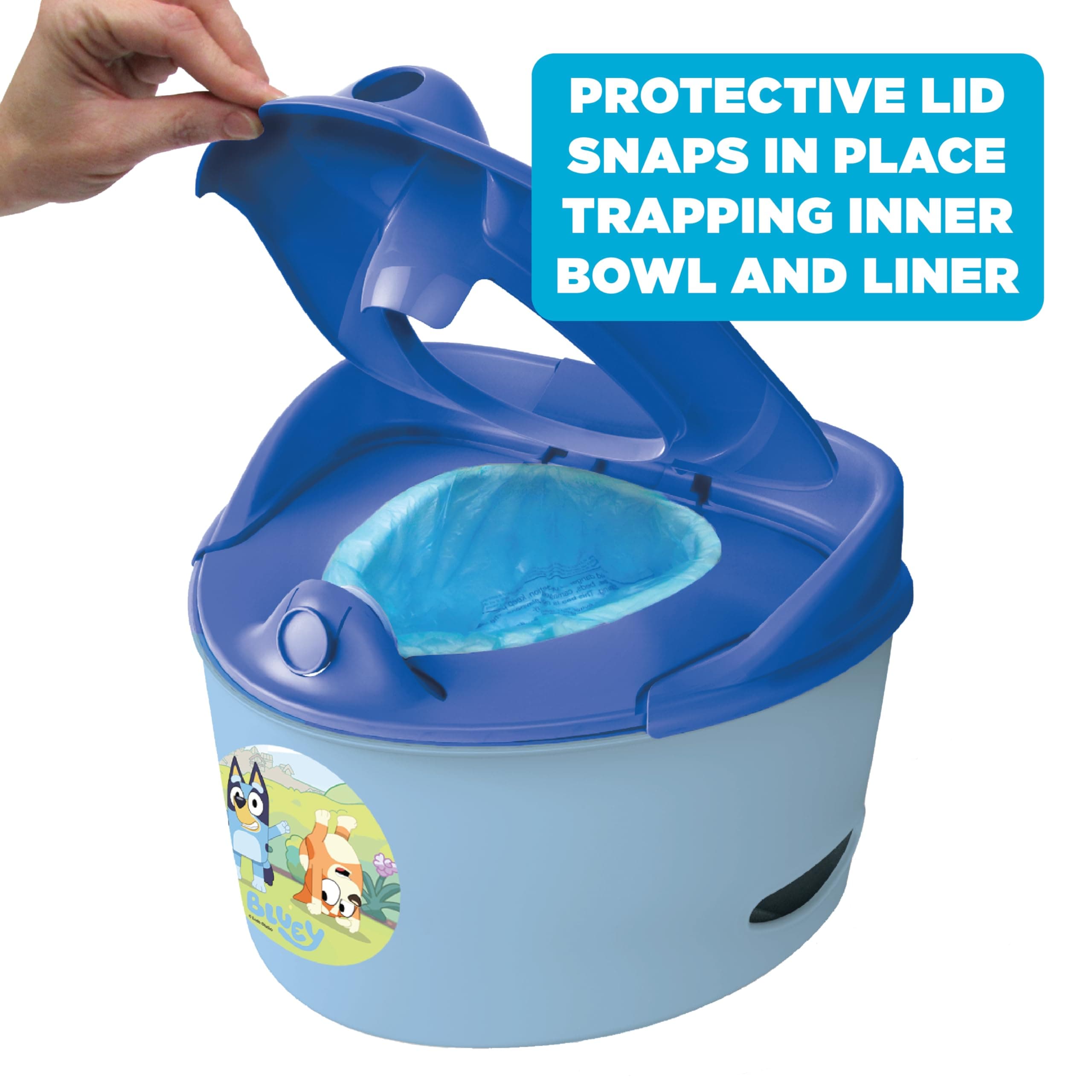Bluey Easy Clean-Up Potty Trainer with Disposable Liners - Thumbnail 5