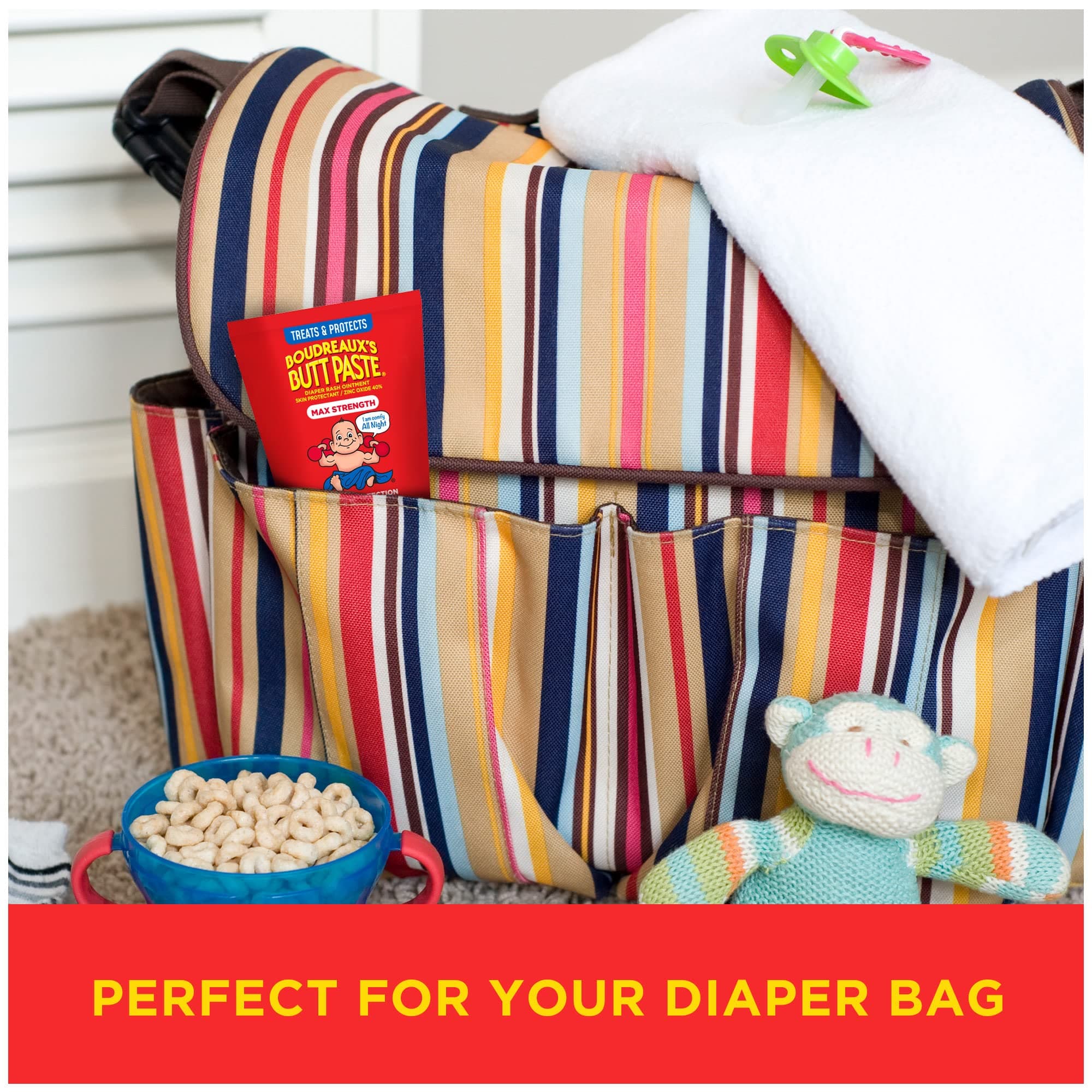 Boudreaux's Butt Paste Maximum Strength Diaper Rash Cream, Ointment for Baby, 2 - Thumbnail 6