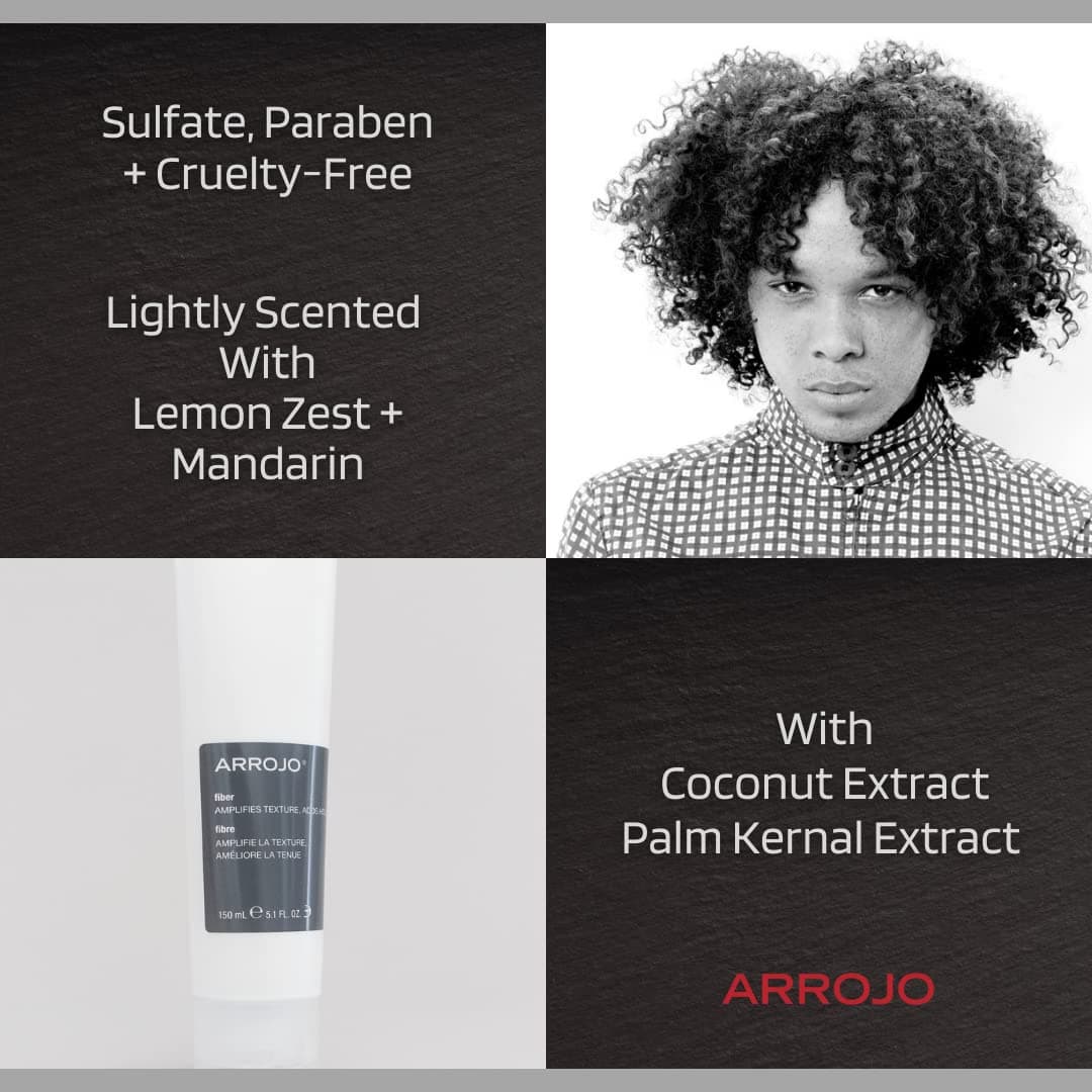 Arrojo Fiber Hair Styling Paste (5.1 oz) - Thumbnail 3