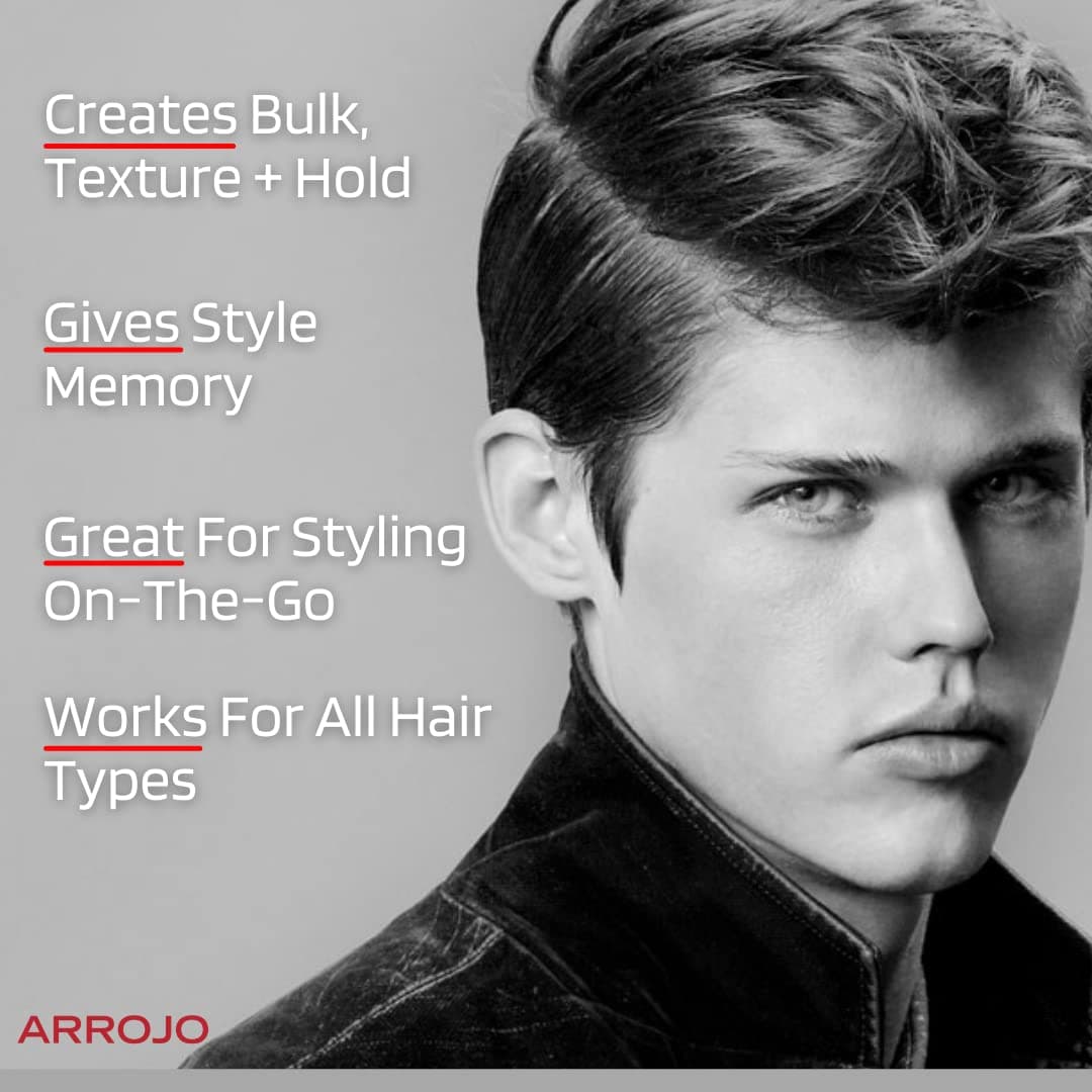 Arrojo Fiber Hair Styling Paste (5.1 oz) - Thumbnail 6