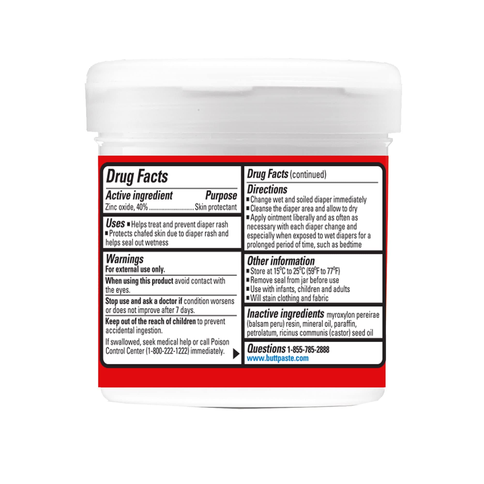 Boudreaux's Butt Paste Maximum Strength Diaper Rash Cream, Ointment for Baby, 2 - Thumbnail 8