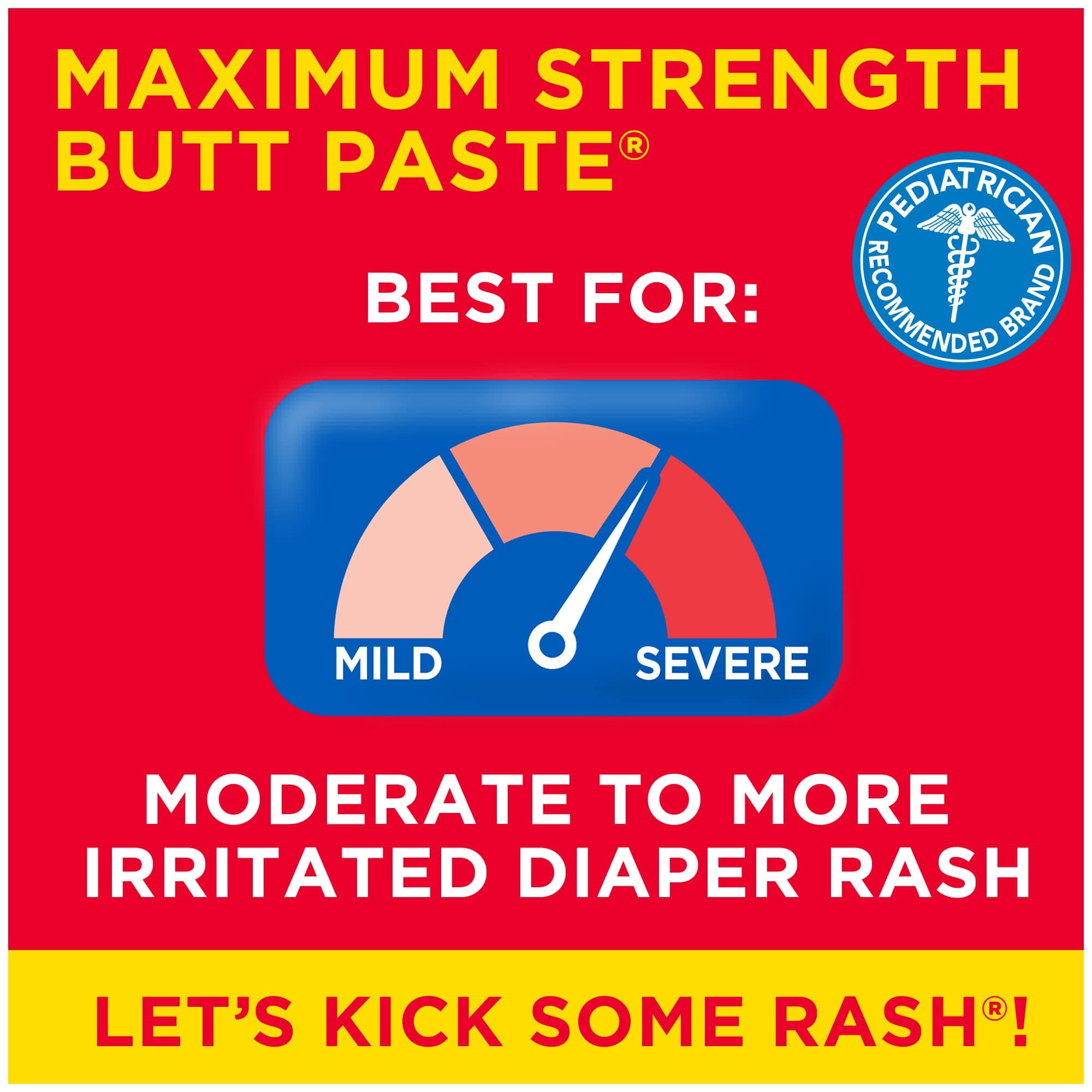 Boudreaux's Butt Paste Maximum Strength Diaper Rash Cream, Ointment for Baby, 2 - Thumbnail 3