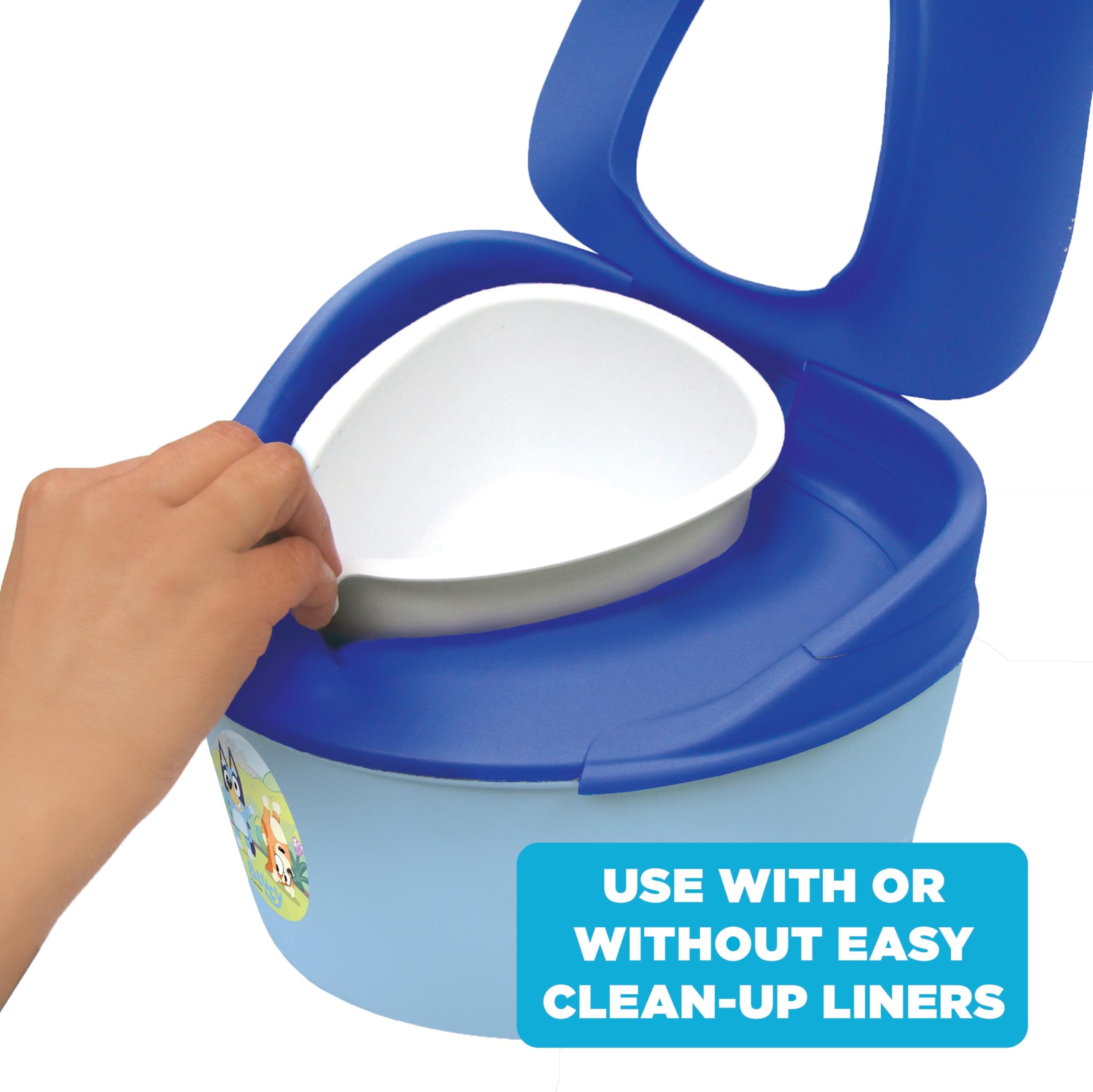 Bluey Easy Clean-Up Potty Trainer with Disposable Liners - Thumbnail 6