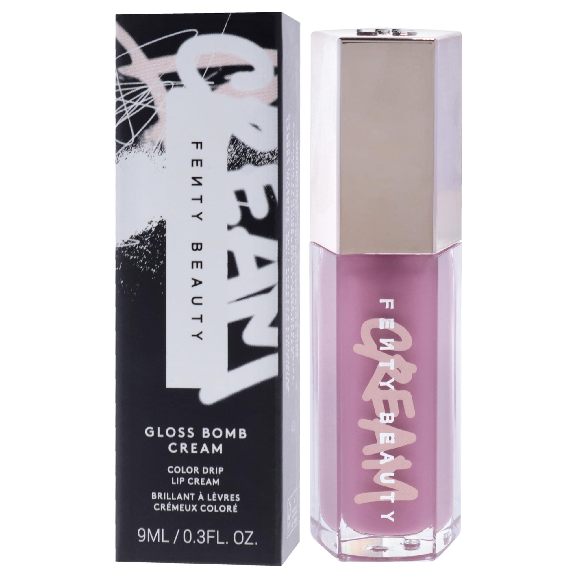 Fenty Beauty Gloss Bomb Cream Color Drip Lip Cream - Mauve Wives for Women - 0.3 - Thumbnail 4