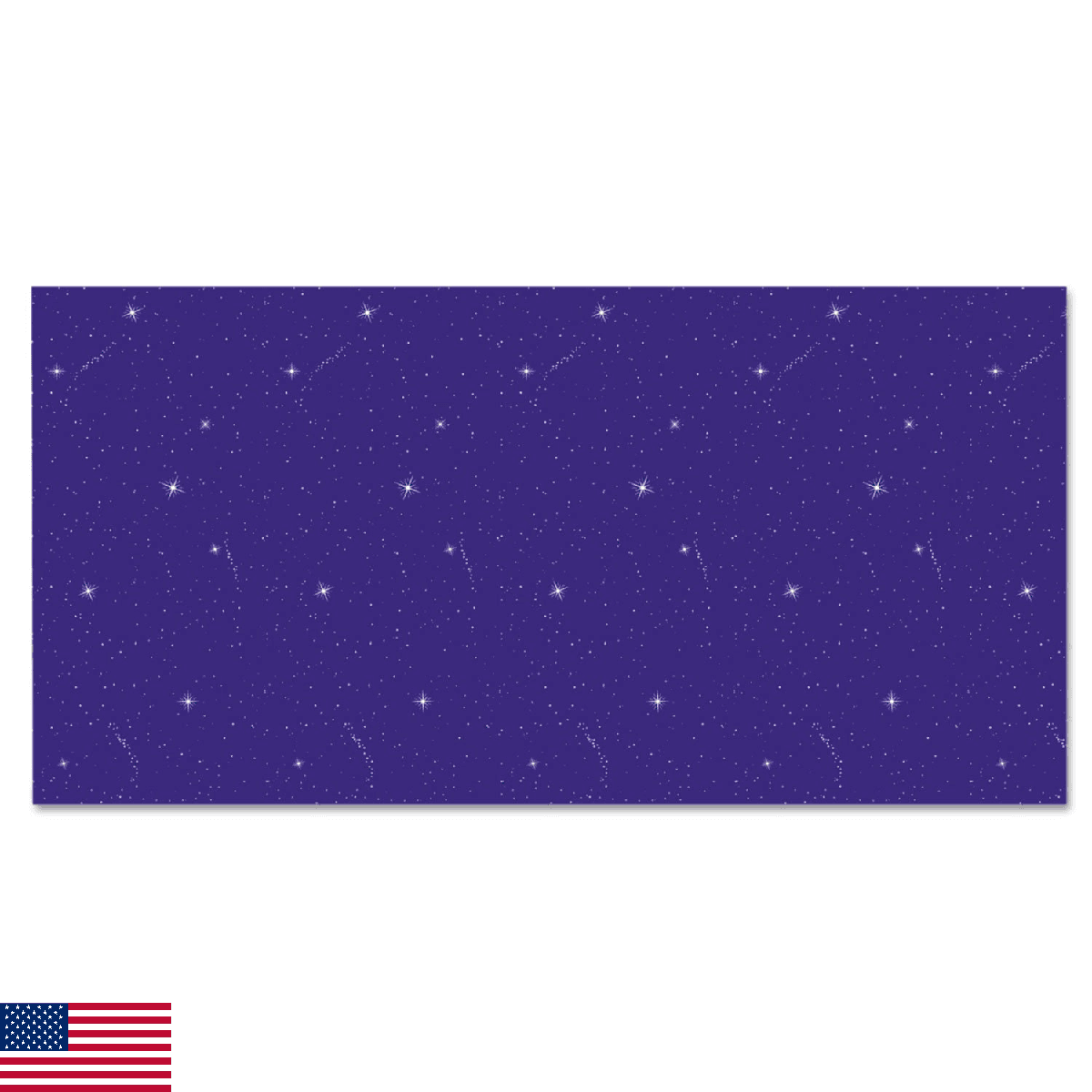 Fadeless® PAC56225 Bulletin Board Art Paper, Night Sky, 48" x 50', 1 Roll - Image 1
