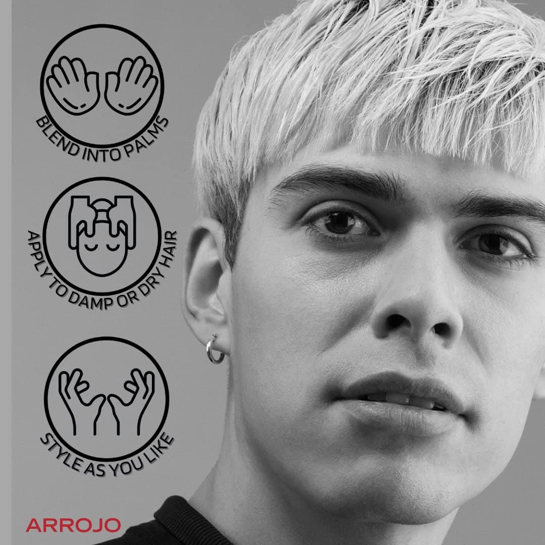 Arrojo Fiber Hair Styling Paste (5.1 oz) - Thumbnail 5