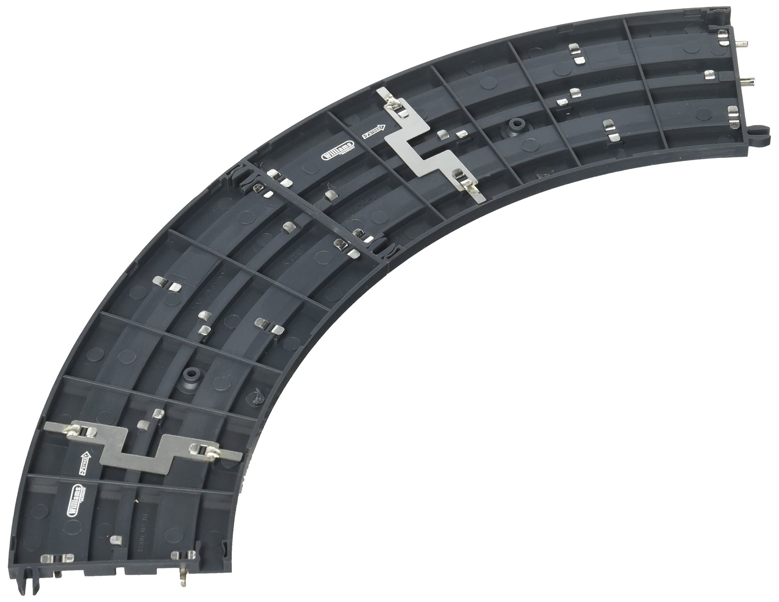 Williams by Bachmann E-Z Street 16" Diameter Curved Track 4 Per Card - O Scale - Thumbnail 2