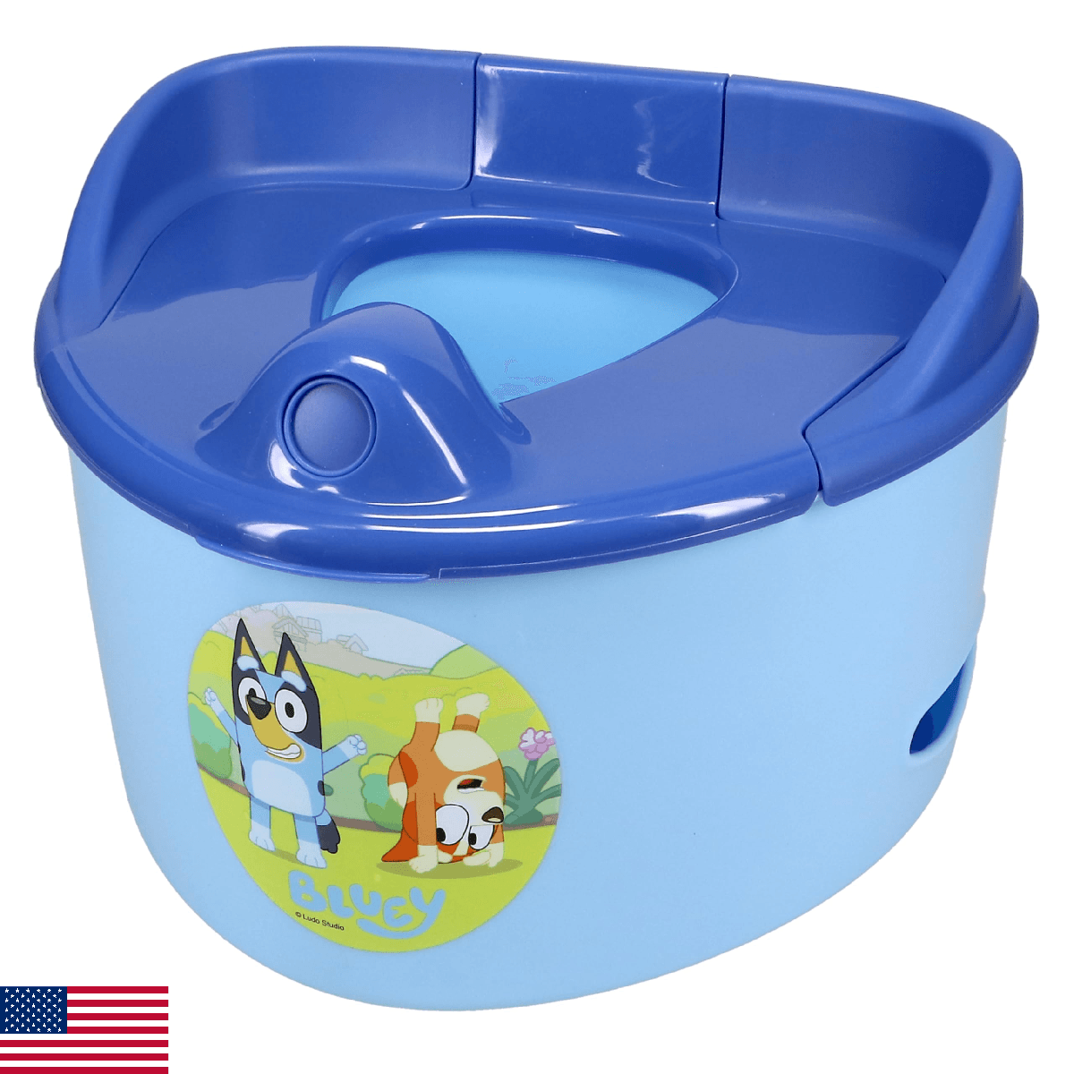Bluey Easy Clean-Up Potty Trainer with Disposable Liners - Image 1