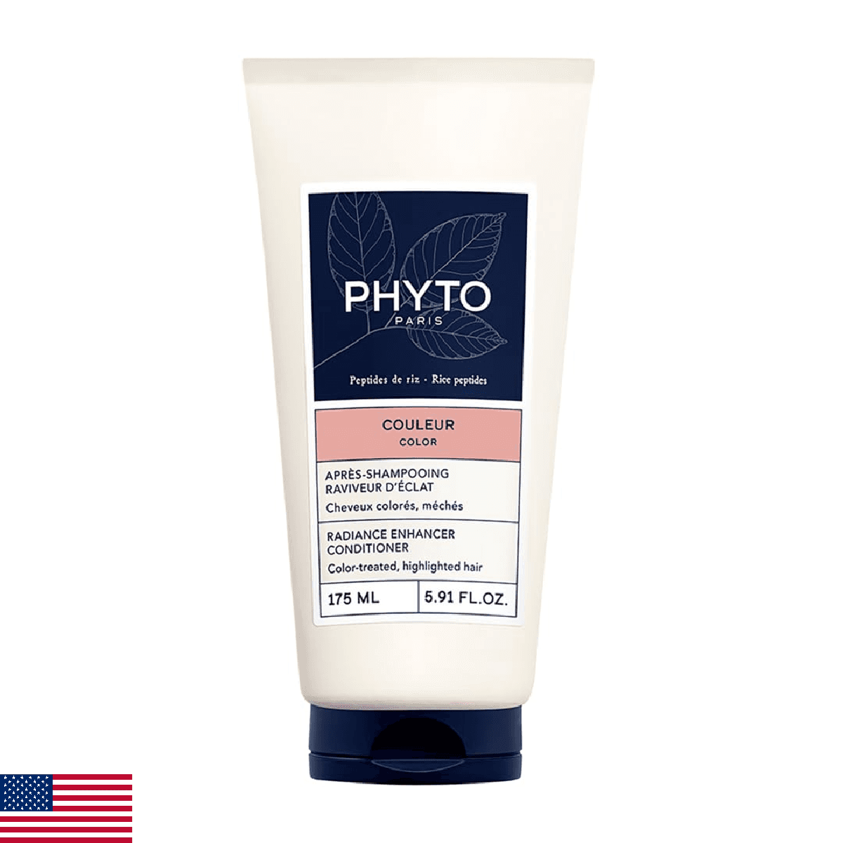 PHYTO COLOR Radiance Enhancer Conditioner, Vegan, Sulfate Free Conditioner For C - Image 1