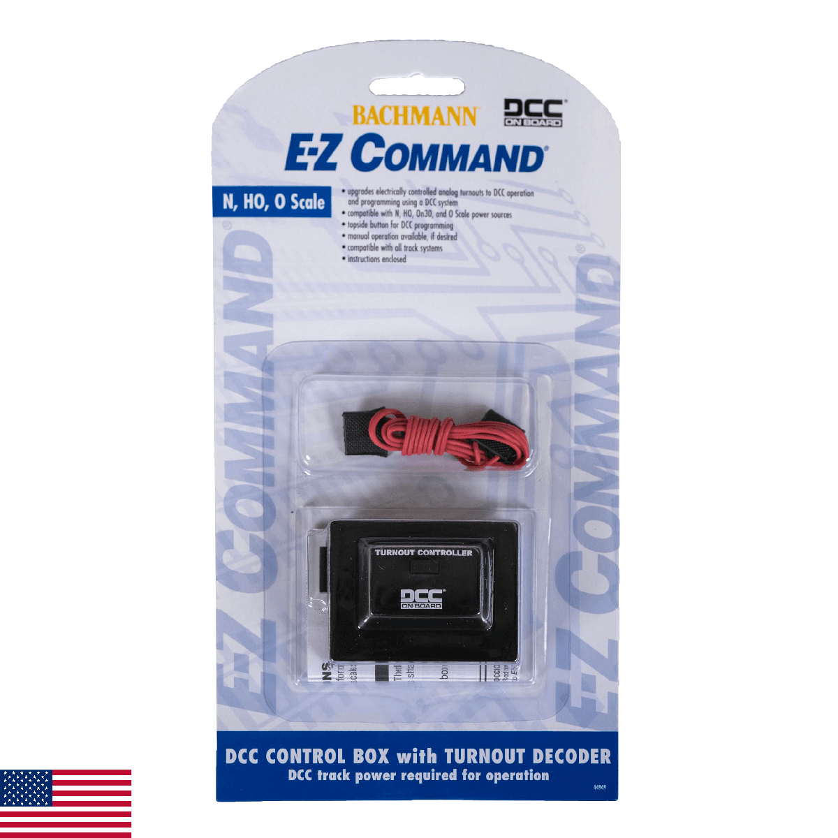 Bachmann Trains - DCC Control Box with Turnout DECODER - HO Scale - Image 1