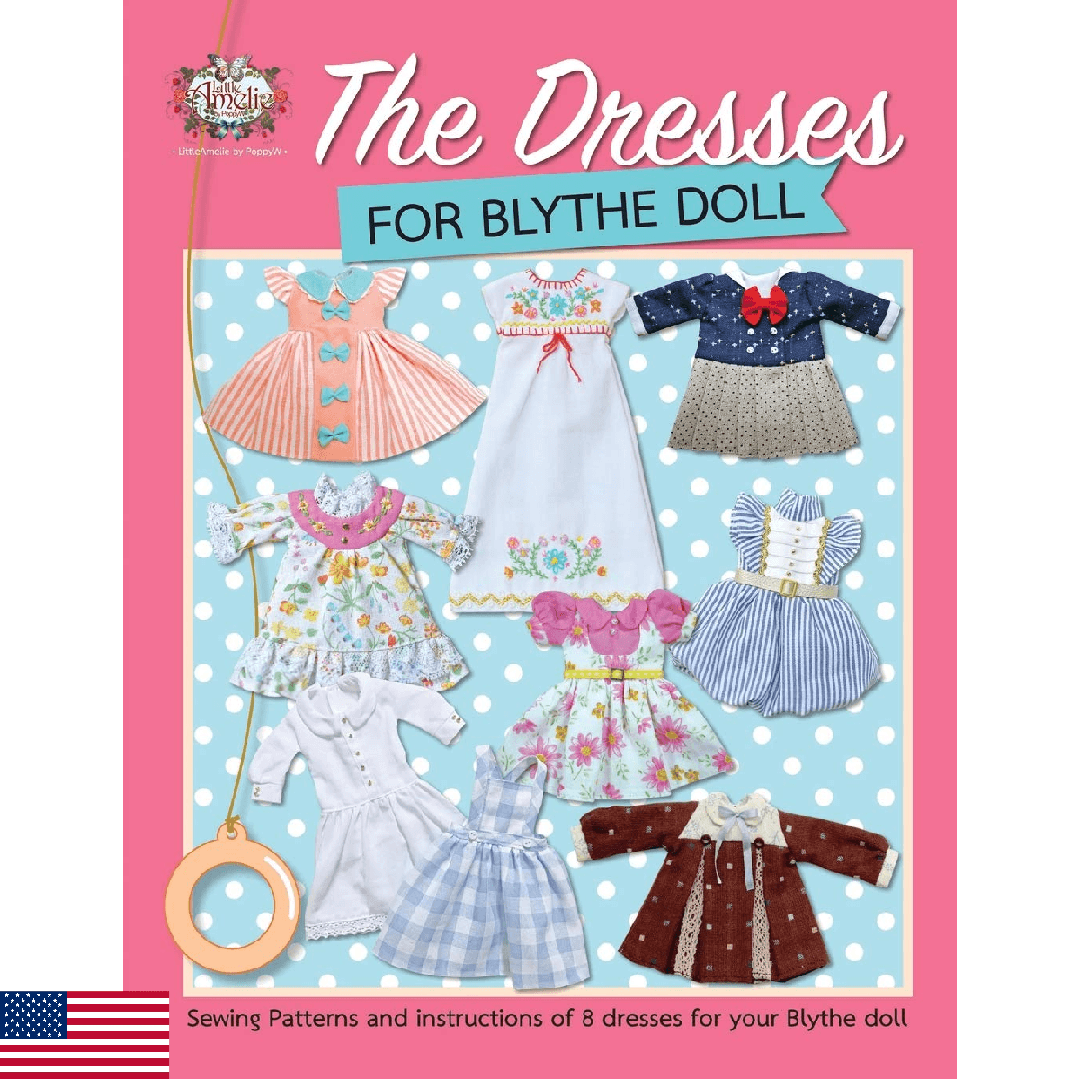 The Dresses for Blythe Doll: Sewing patterns and instructions of 8 dresses for y - Image 1