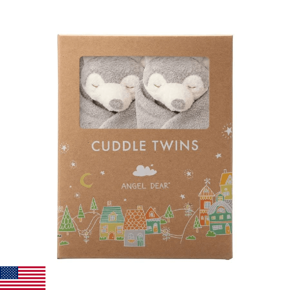 Angel Dear - Husky, Cuddle Twins Set - Image 1