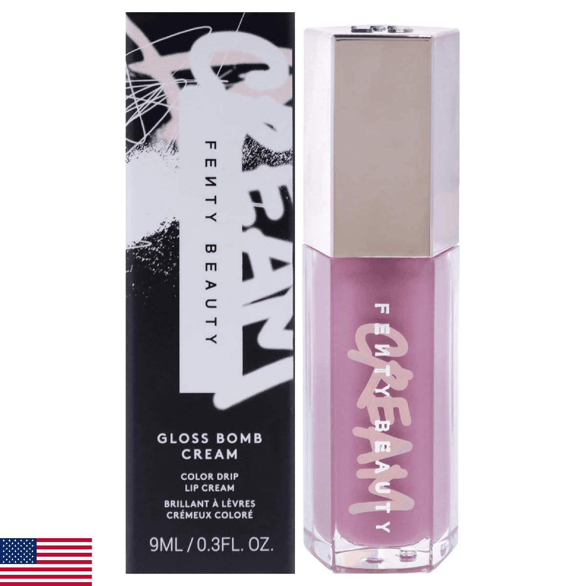 Fenty Beauty Gloss Bomb Cream Color Drip Lip Cream - Mauve Wives for Women - 0.3 - Image 1