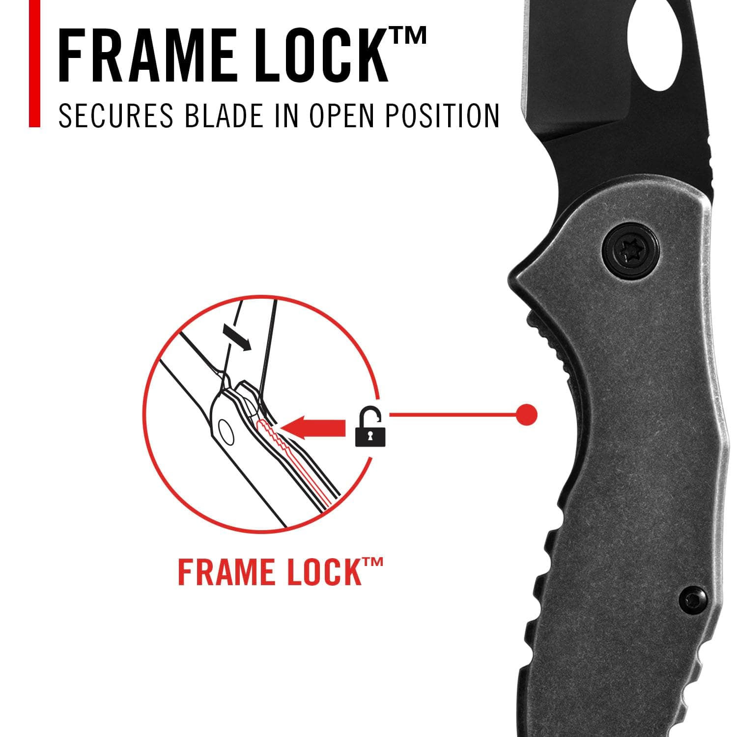 COAST CONTRA EDC Folding Pocketknife, Flip Tab, Frame Lock, Pocket Clip, Stainle - Thumbnail 6