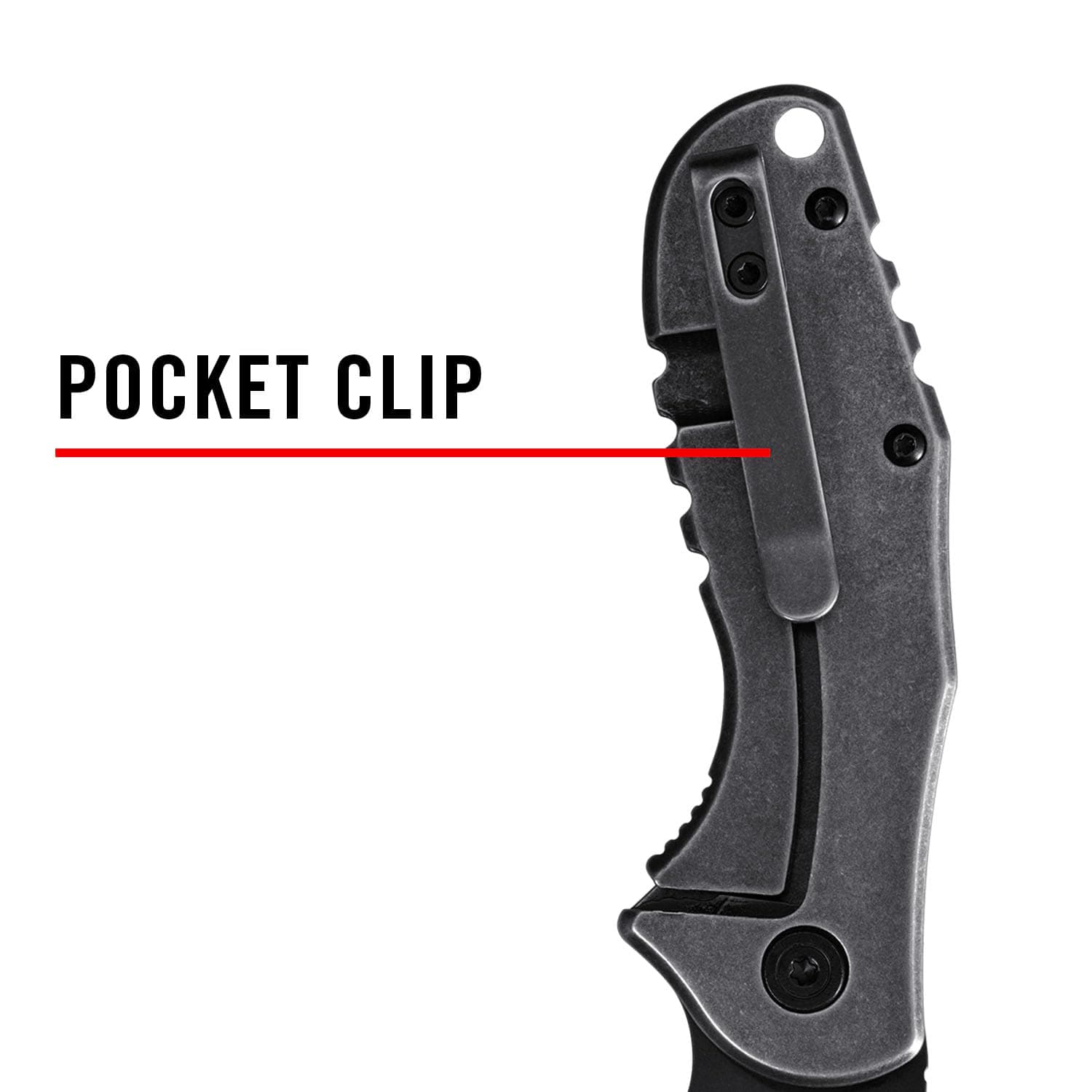 COAST CONTRA EDC Folding Pocketknife, Flip Tab, Frame Lock, Pocket Clip, Stainle - Thumbnail 8