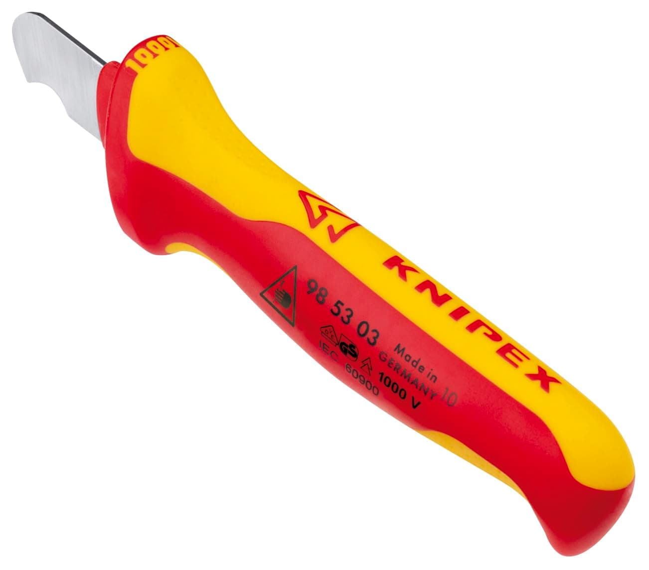KNIPEX 98 53 03 1,000V Insulated Dismantling Knife - Thumbnail 2