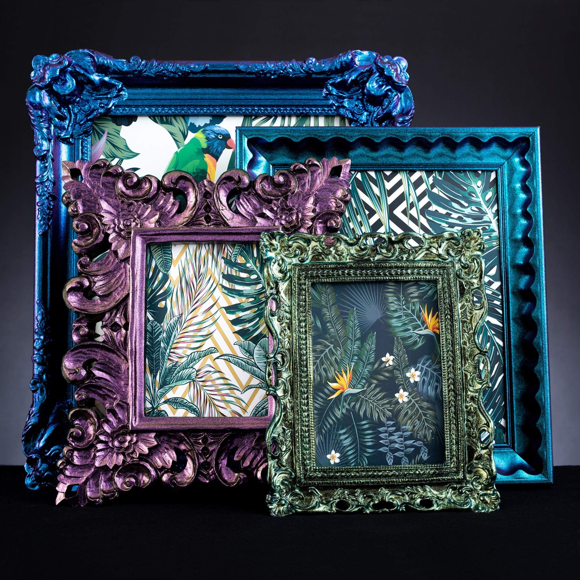 FolkArt Dragonfly Glaze Acrylic Paint, 2 Fl Oz (Pack of 4) - Thumbnail 4