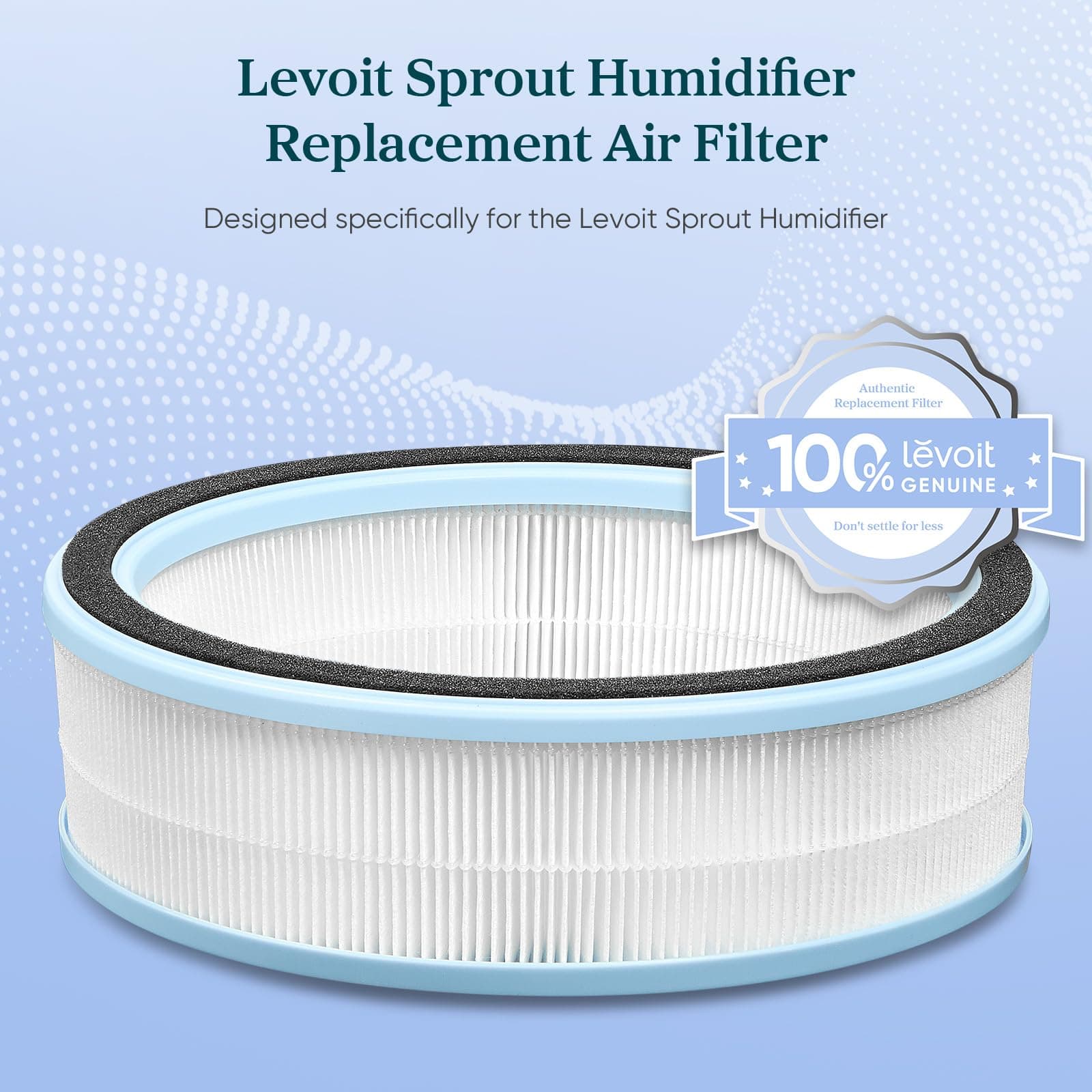 LEVOIT Replacement Filter for Sprout Evaporative Humidifier, White - Thumbnail 2