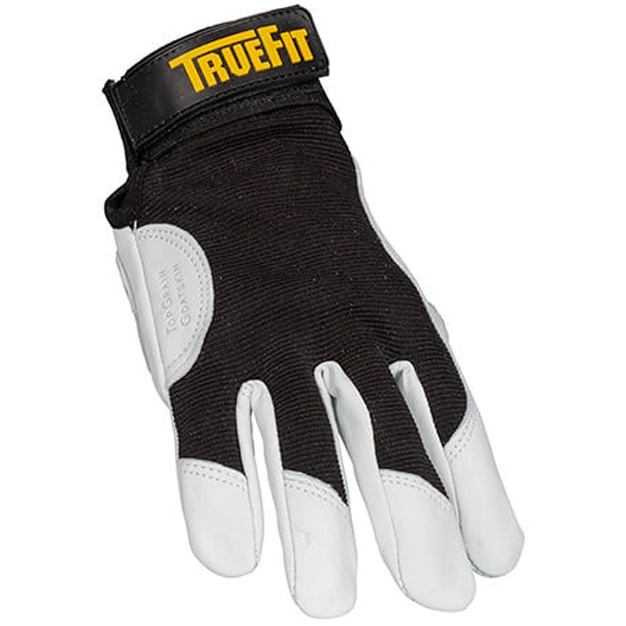 John Tillman and Co Medium Black and White TrueFit Goatskin and Spandex Full Fin - Thumbnail 3