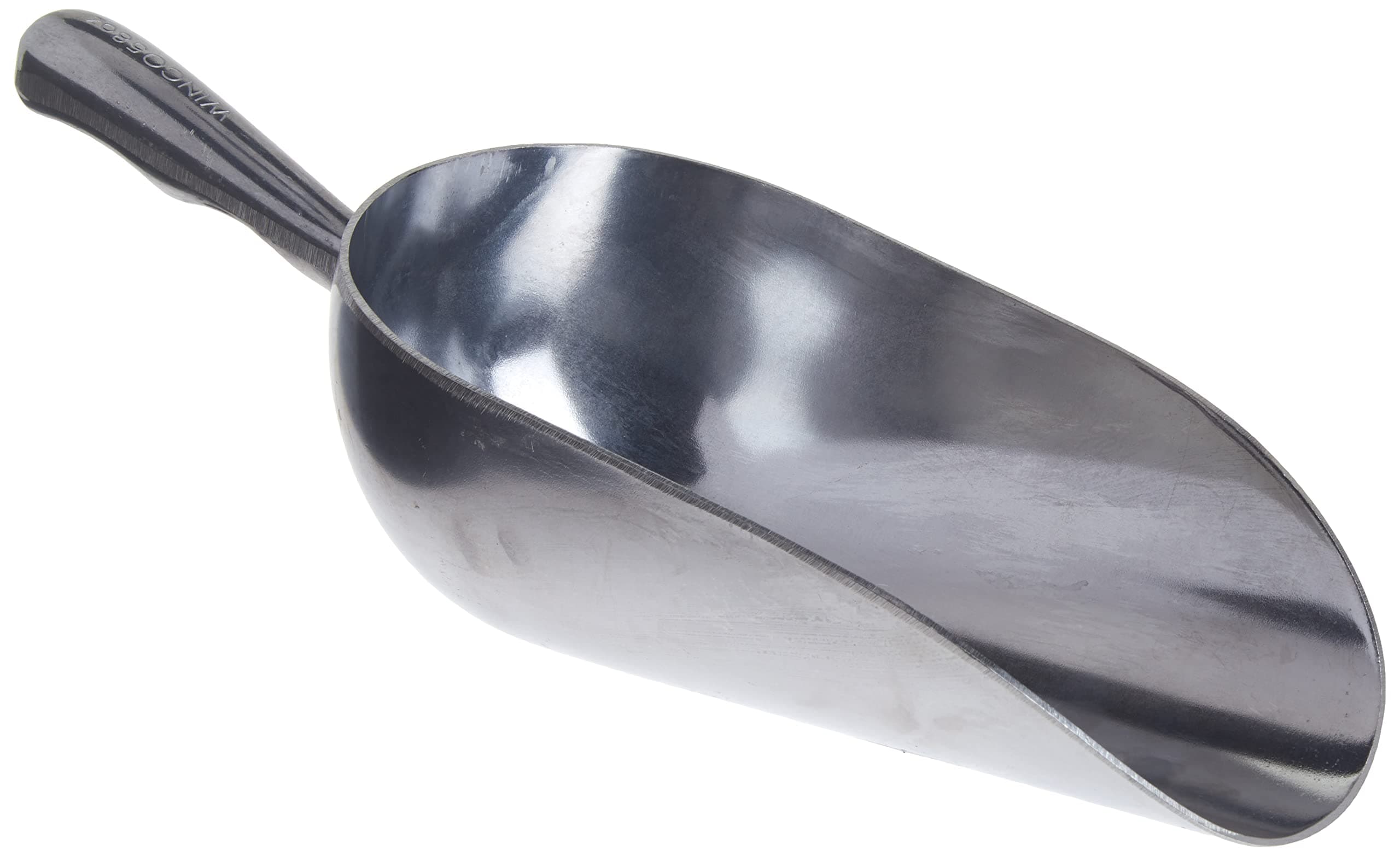 Winco Aluminum Utility Scoop 58oz Medium - Thumbnail 2